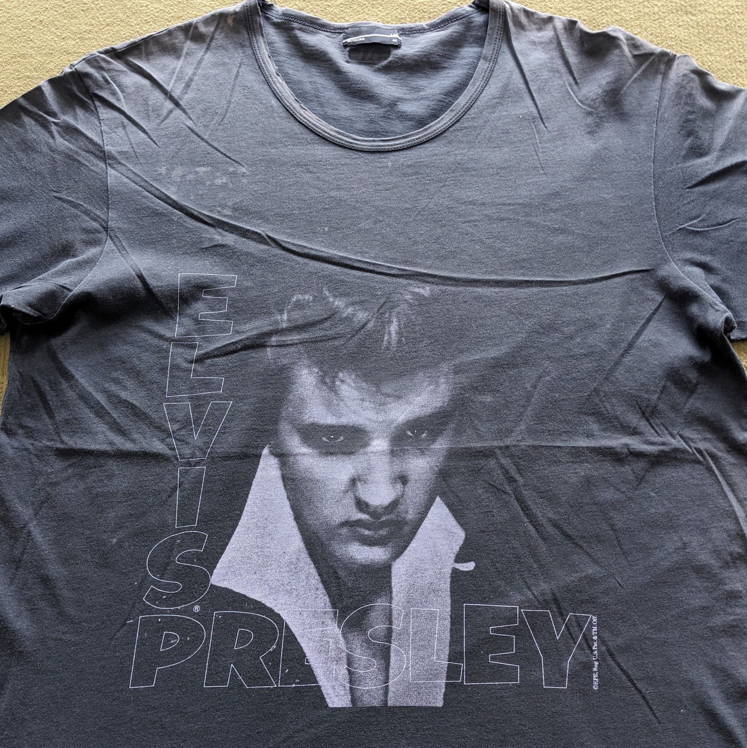 Band Tees Vintage Elvis Presley Lad Musician T-shirt Size US M / EU 48-50 / 2 - 2 Thumbnail