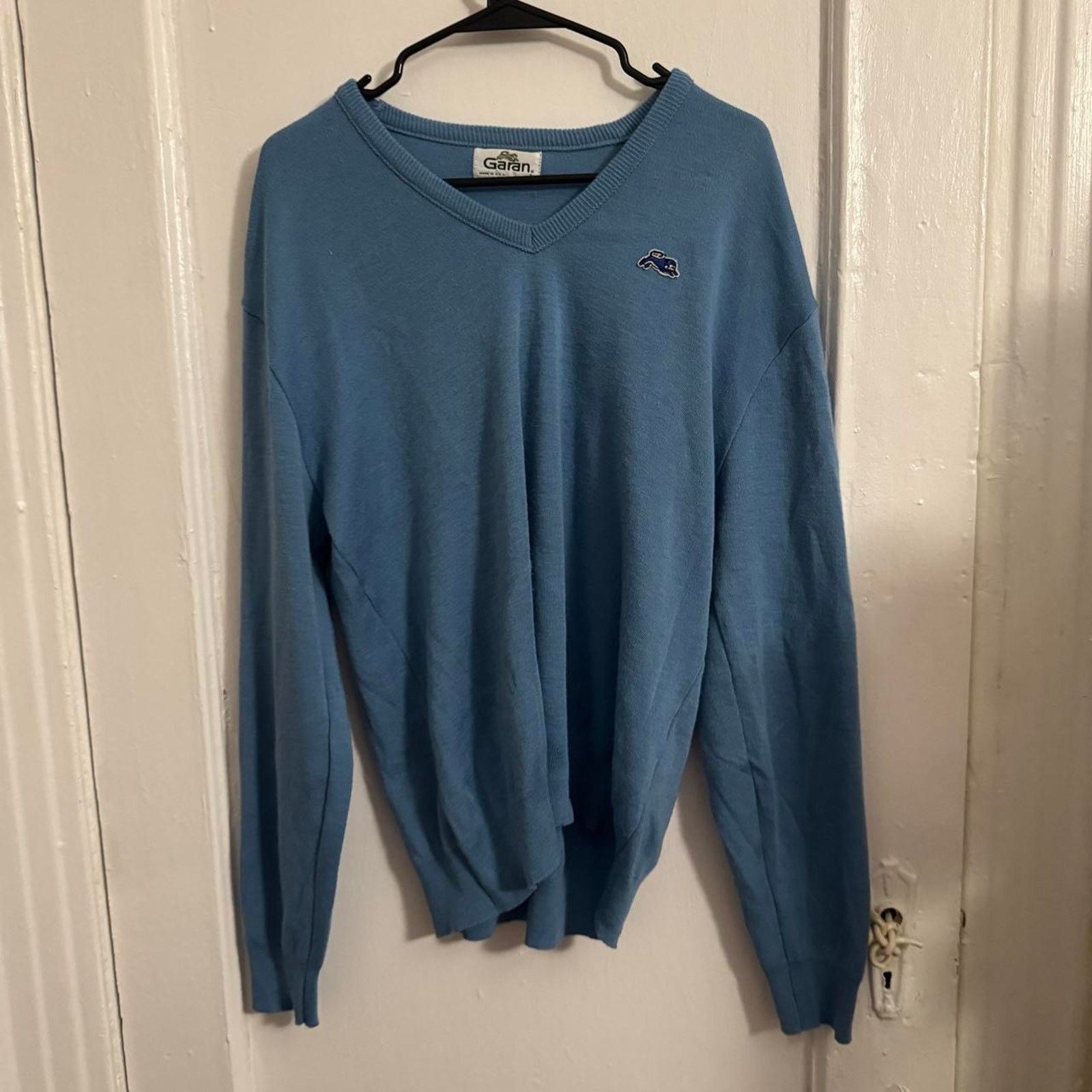 Other Vintage Garan 90s Sky Blue Tiger Lion Cat Preppy Normcore Size US L / EU 52-54 / 3 - 7 Thumbnail