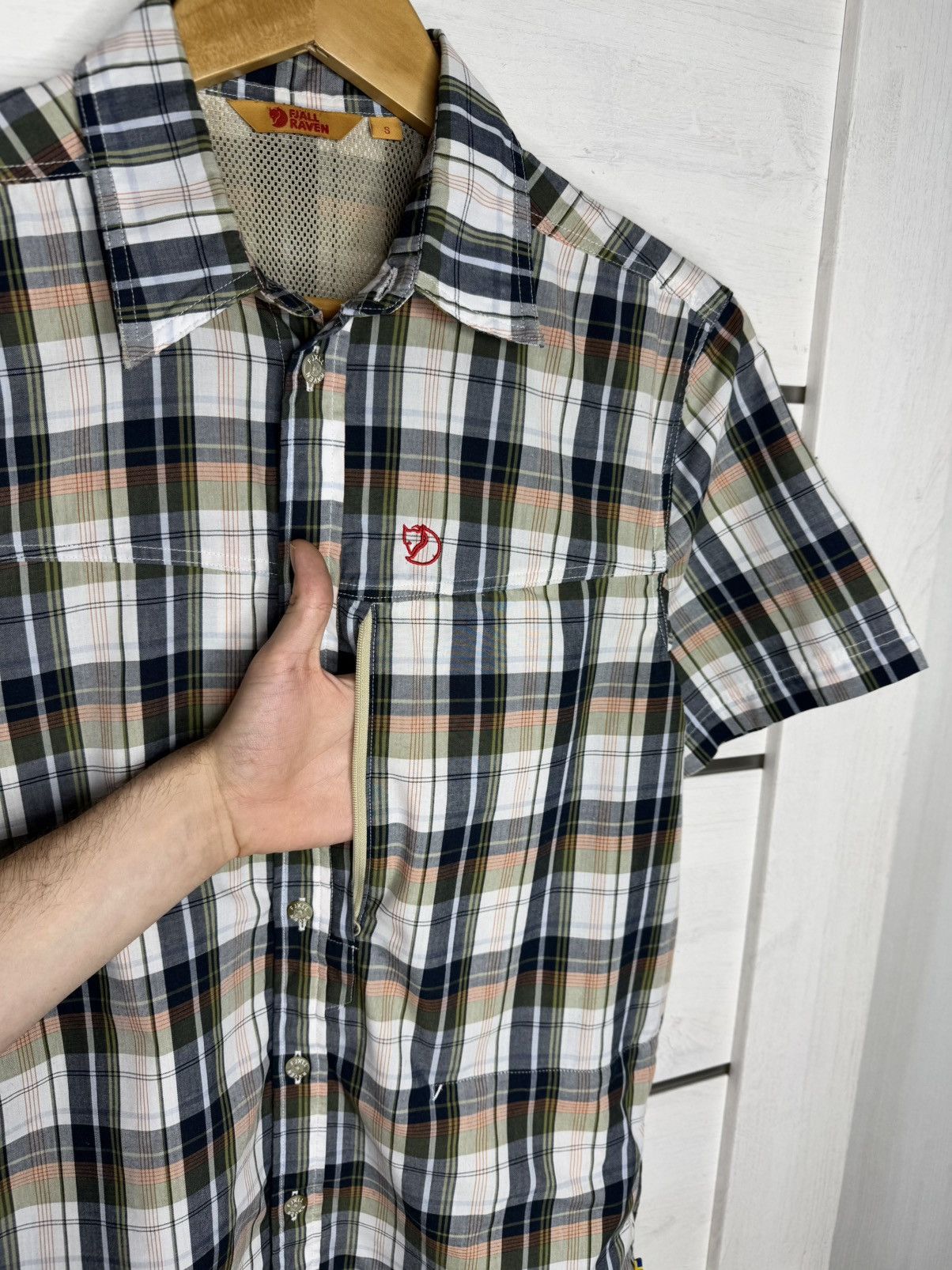 Fjallraven Fjallraven Stoat Shirt Plaid Short Sleeve Outdoor Gorpcore Size US S / EU 44-46 / 1 - 8 Thumbnail