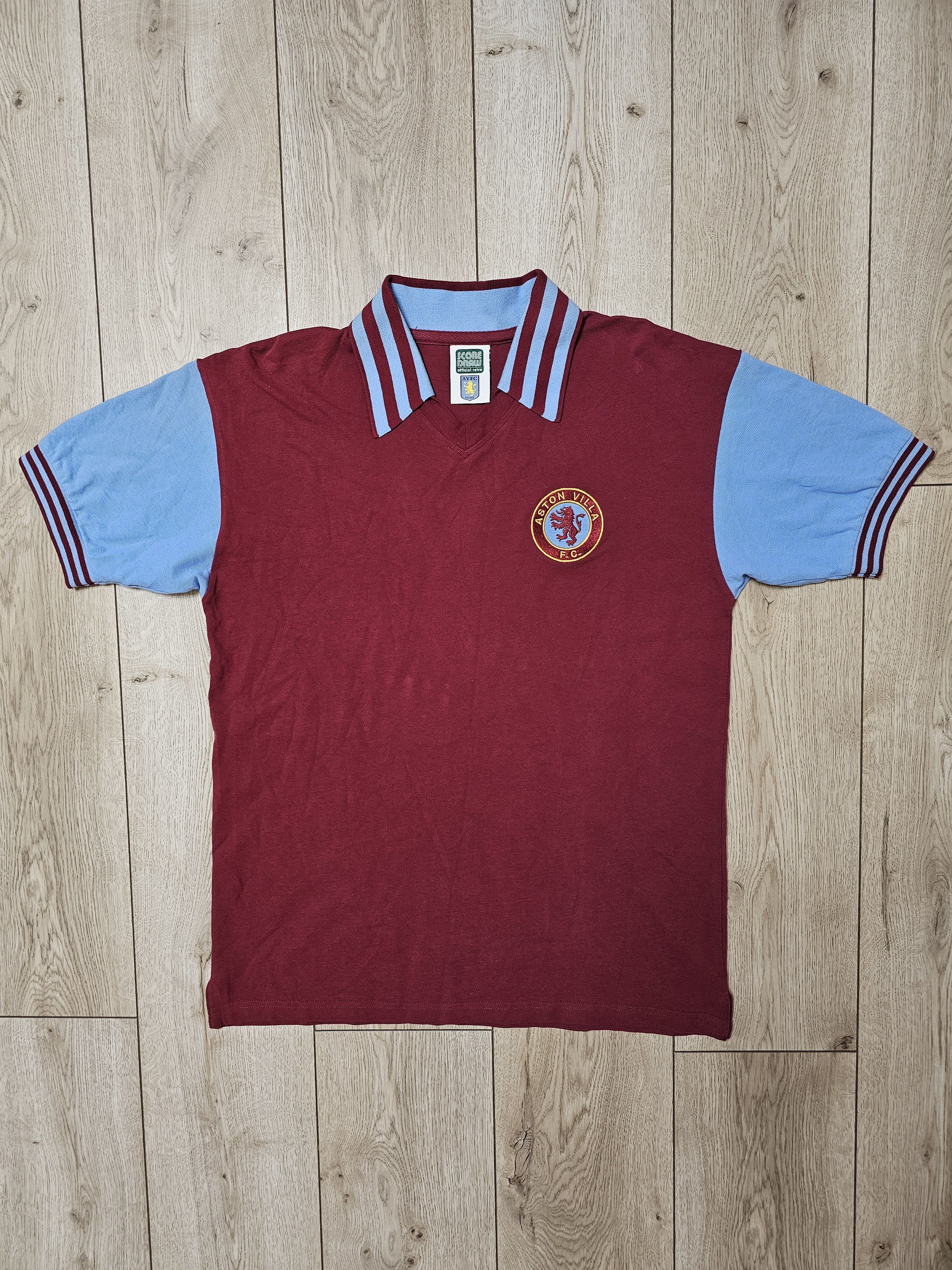 All Sport × Vintage ASTON VILLA 1974 1975 HOME FOOTBALL SHIRT SOCCER JERSEY Size US L / EU 52-54 / 3 - 1 Thumbnail