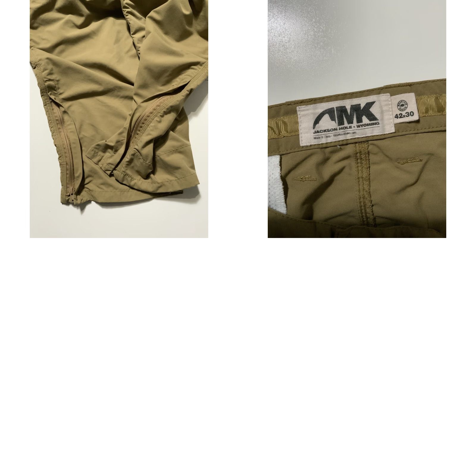 Mountain Khakis Mountain Khakis Convertible Tech Hiking Outdoor Cargo 2In1 Pants Shorts Sz.42 Beige Mens 2In1 Tech Hiking Outdoor Cam // Size US 42 / EU 58 - 8 Thumbnail