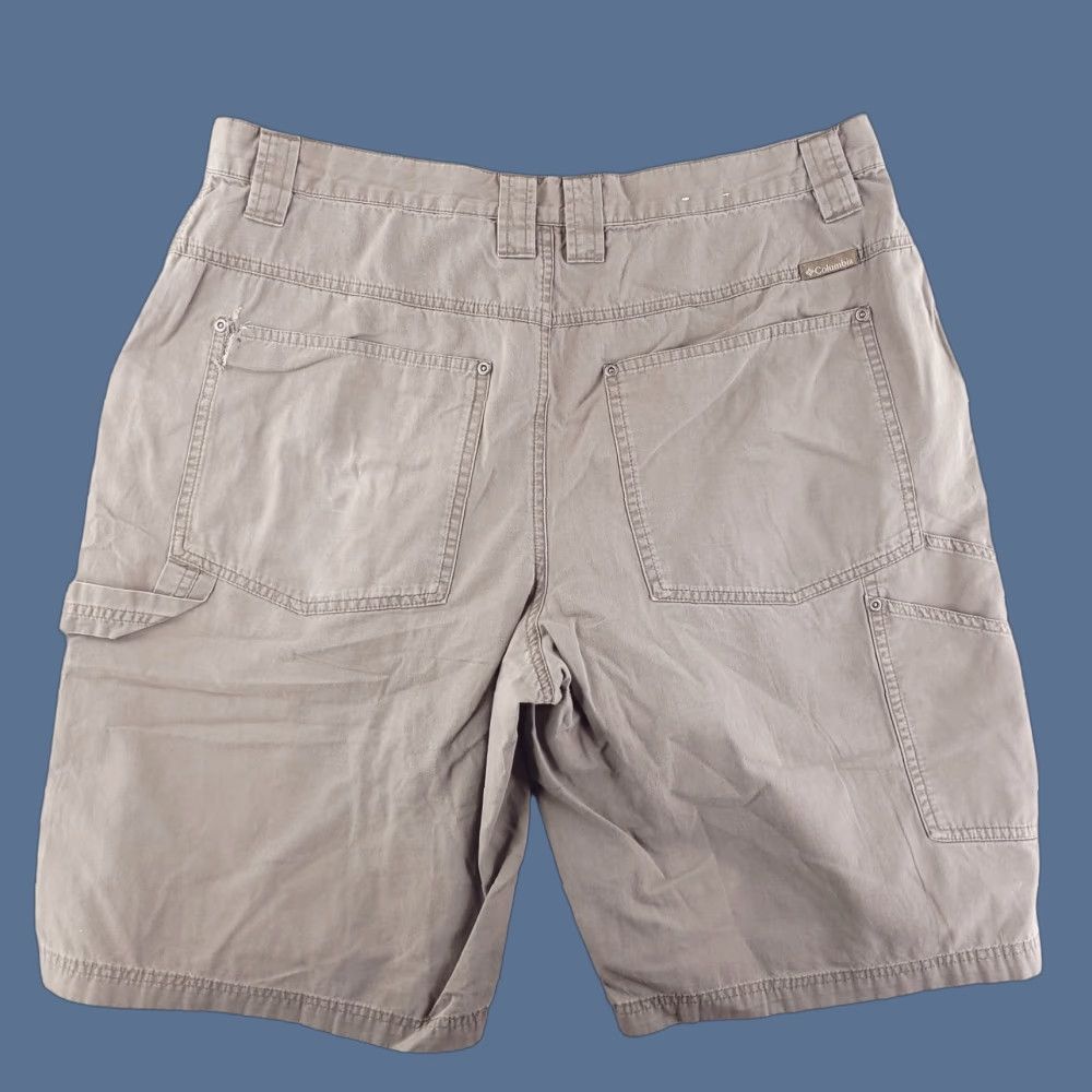 Vintage Columbia Cargo Shorts Mens 36 Brown Lightweight Cotton Walk Outdoor Casual Size US 36 / EU 52 - 1 Thumbnail