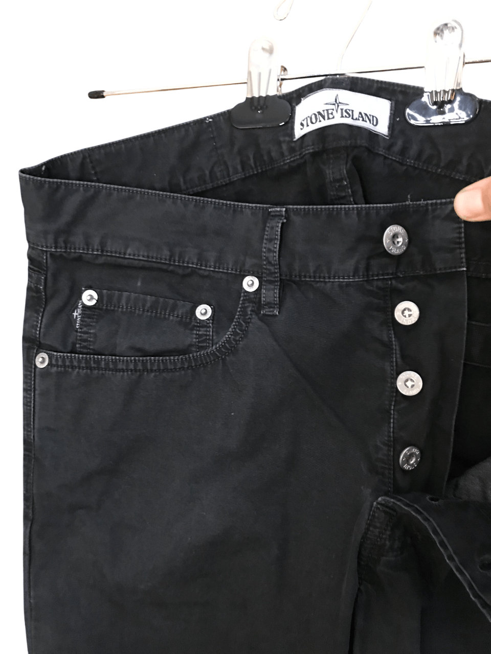 Stone Island Stone Island Casual Black Pants Size US 30 / EU 46 - 2 Thumbnail
