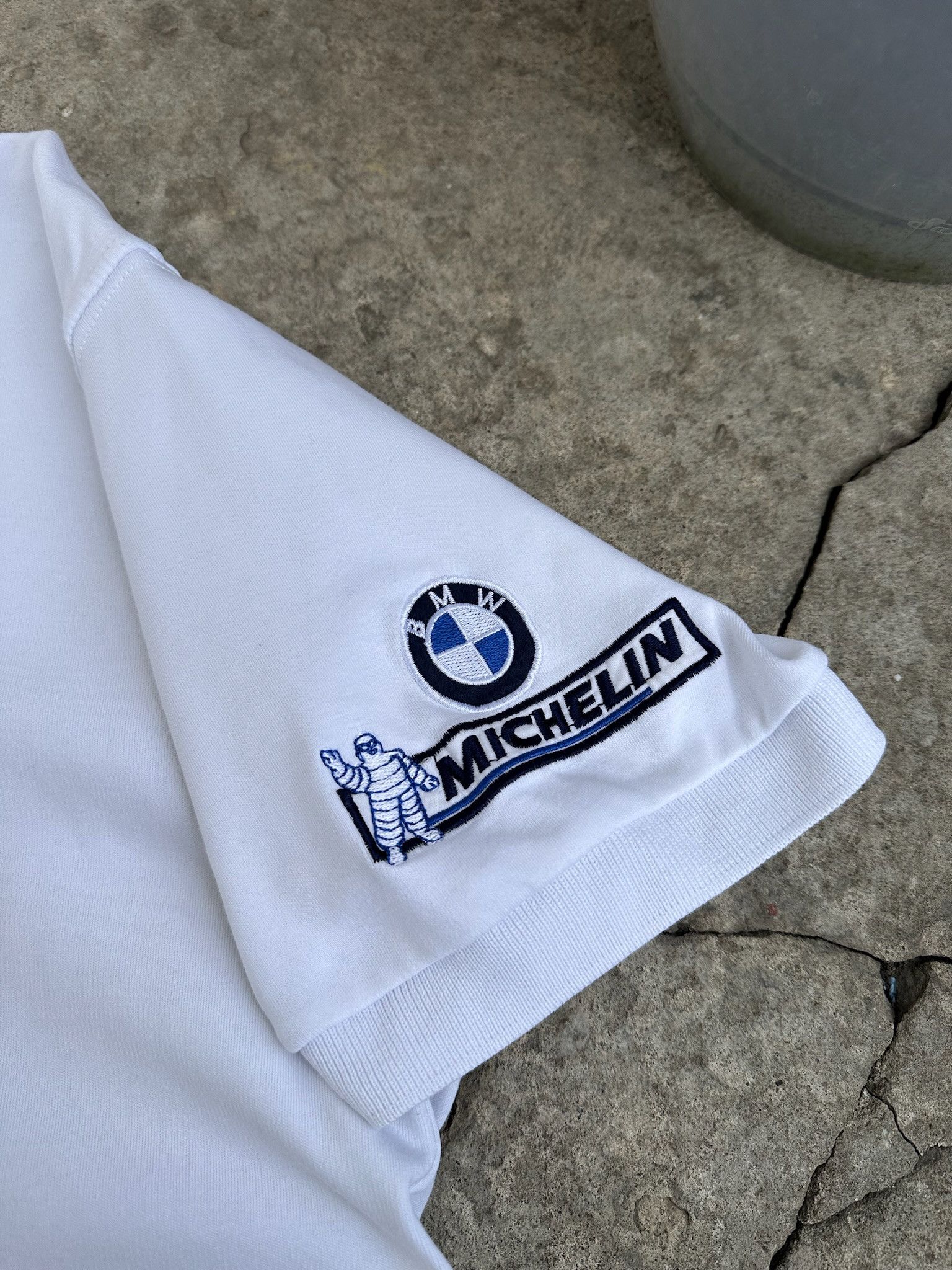 BMW Vintage BMW Racing Polo Shirt F1 Grand Prix Size US XL / EU 56 / 4 - 5 Thumbnail