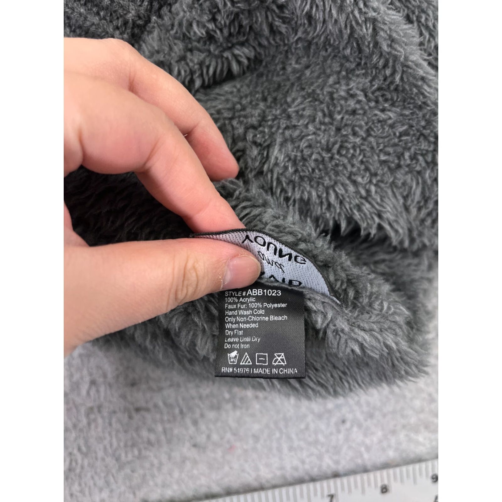 Vintage David and Young Beanie One Size Womens Gray Acrylic Polyester Lined Hat/Cap Size ONE SIZE - 7 Thumbnail