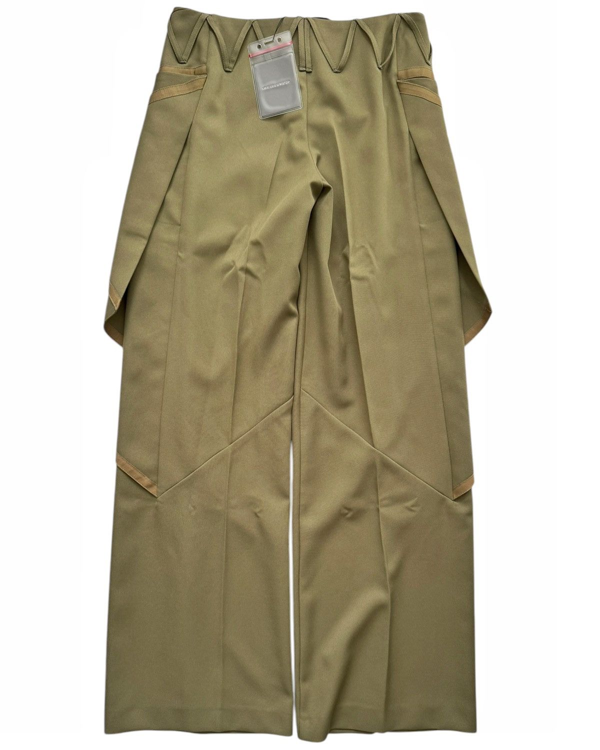 Kiko Kostadinov Green Waterfall Baggy Trouser Size 28" / US 6 / IT 42 - 4 Thumbnail