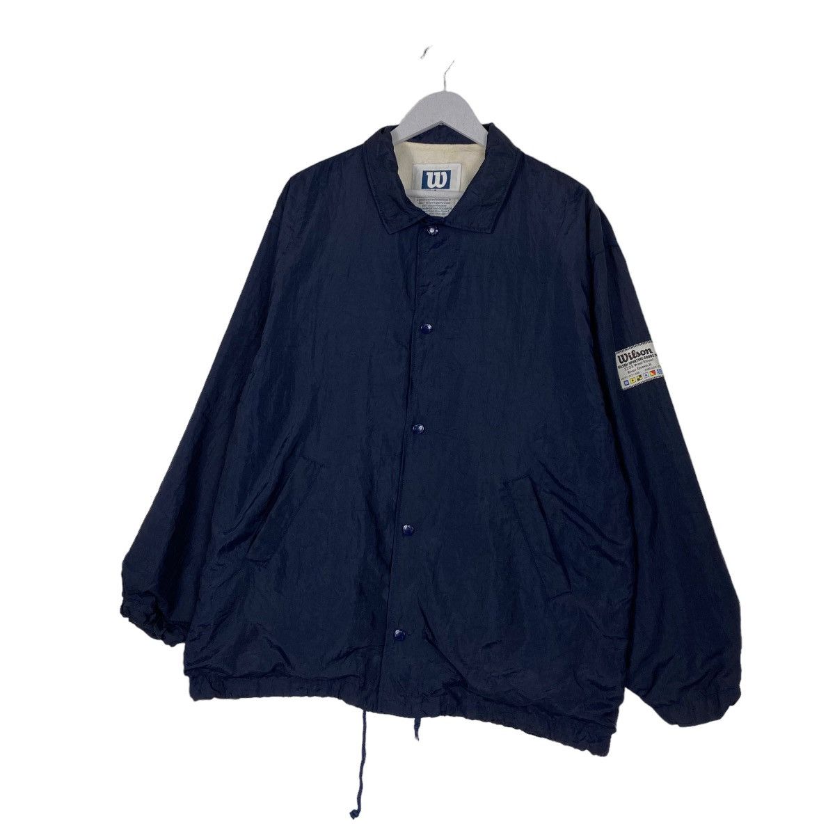 Wilson Vintage 90s Wilson Light Zipper Jacket Size US M / EU 48-50 / 2 - 2 Thumbnail