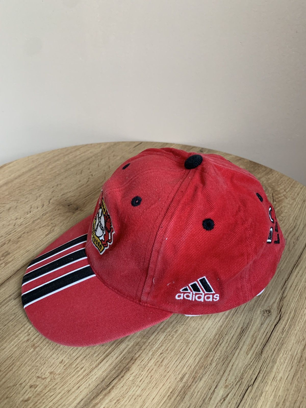 Adidas Bayer Leverkusen Vintage Football Cap Adidas Soccer Size 30 - 3 Thumbnail