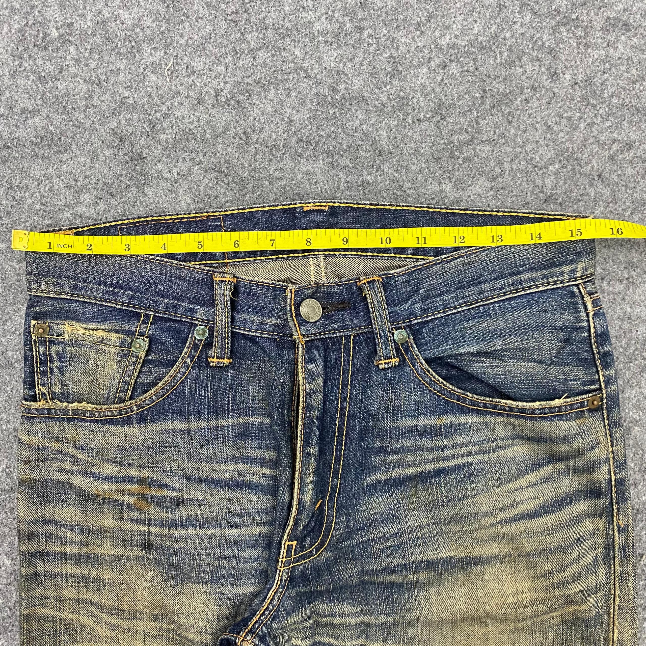 Levi's Vintage Levis 702 Distressed Denim Kurt Cobain Style Size US 30 / EU 46 - 4 Thumbnail