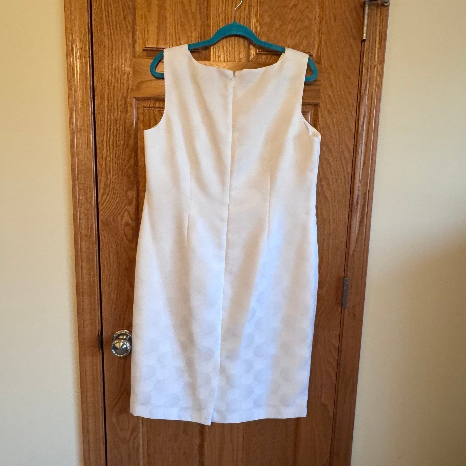 Other Jones Studio Separates Women's White Sleeveless Sheath Midi Size XL / US 12-14 / IT 48-50 - 3 Thumbnail