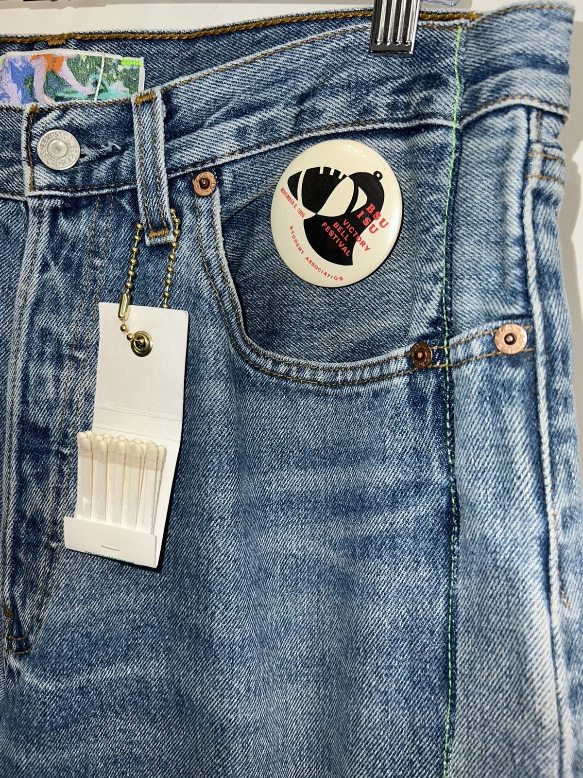 Better With Age Better With Age Campaign Long Denim Short Size US 34 / EU 50 - 4 Thumbnail