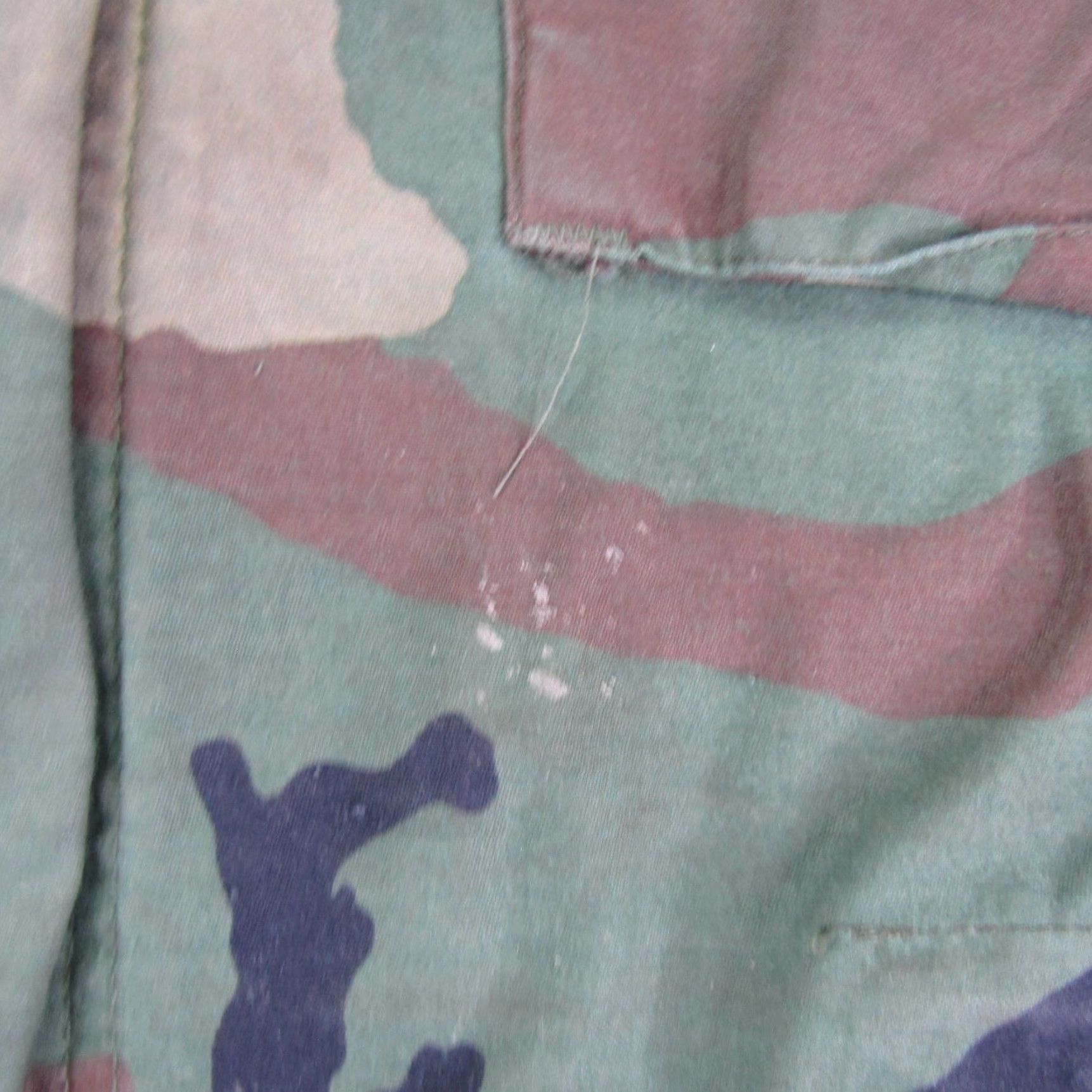 Vintage VINTAGE US Army Jacket Mens Medium Green Camo Cold Weather Field Coat 80s 1985 Size US M / EU 48-50 / 2 - 3 Thumbnail