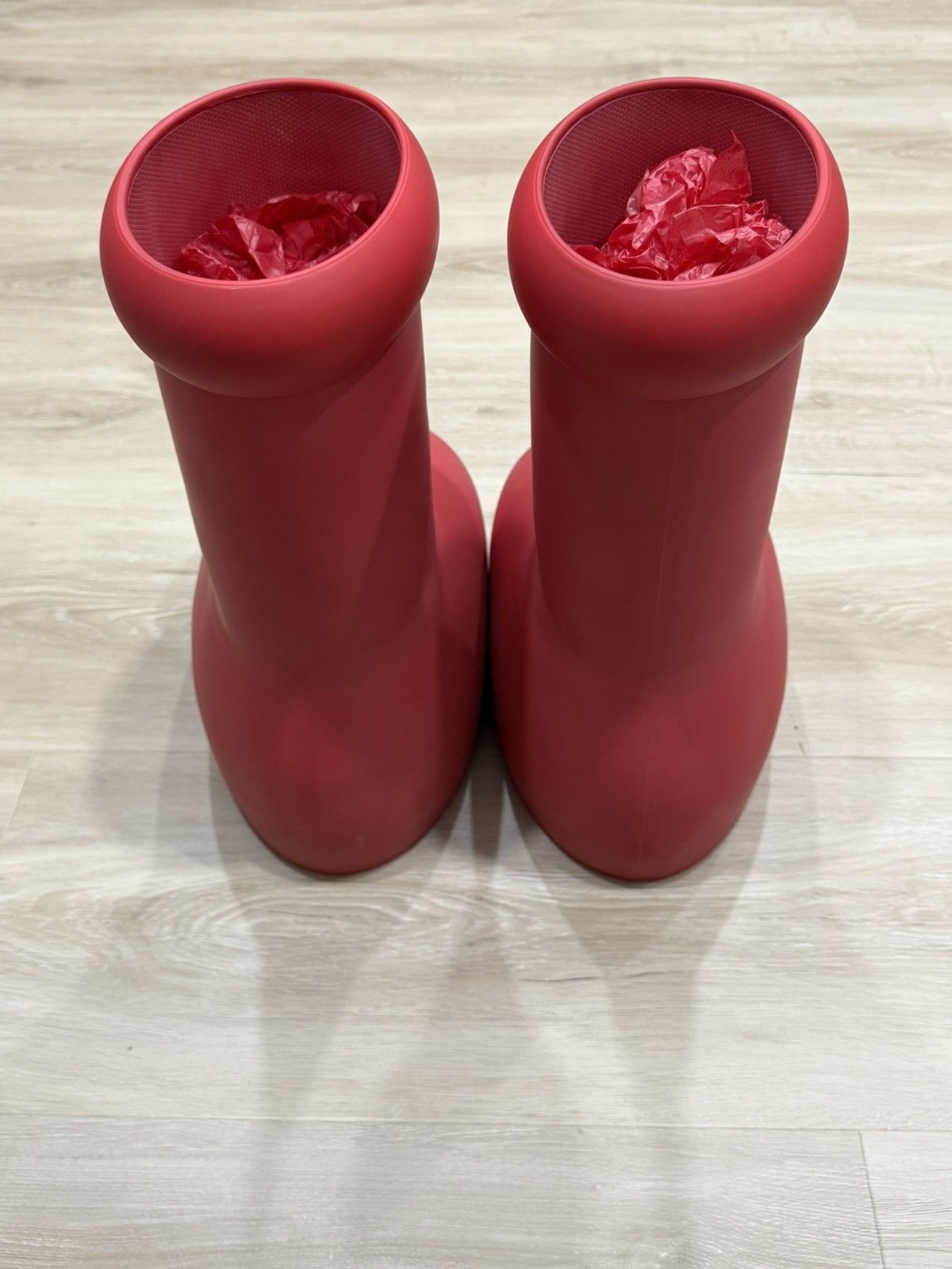 MSCHF MSCHF Big Red Boots “Astro Boots” Size US 12 / EU 45 - 19 Thumbnail