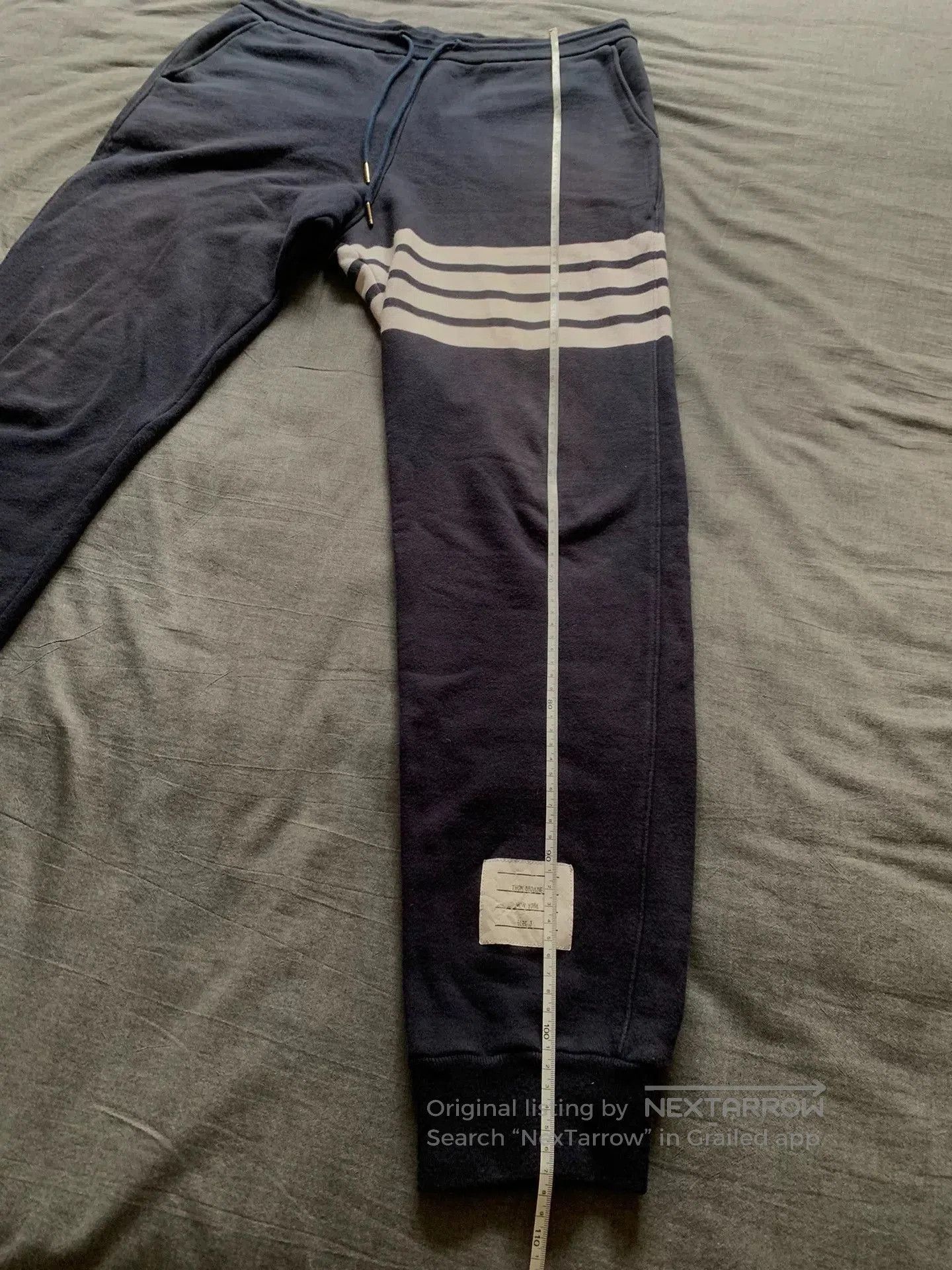 Thom Browne Thom Browne TB 4-Stripe Track Pants. Size US 30 / EU 46 - 8 Thumbnail