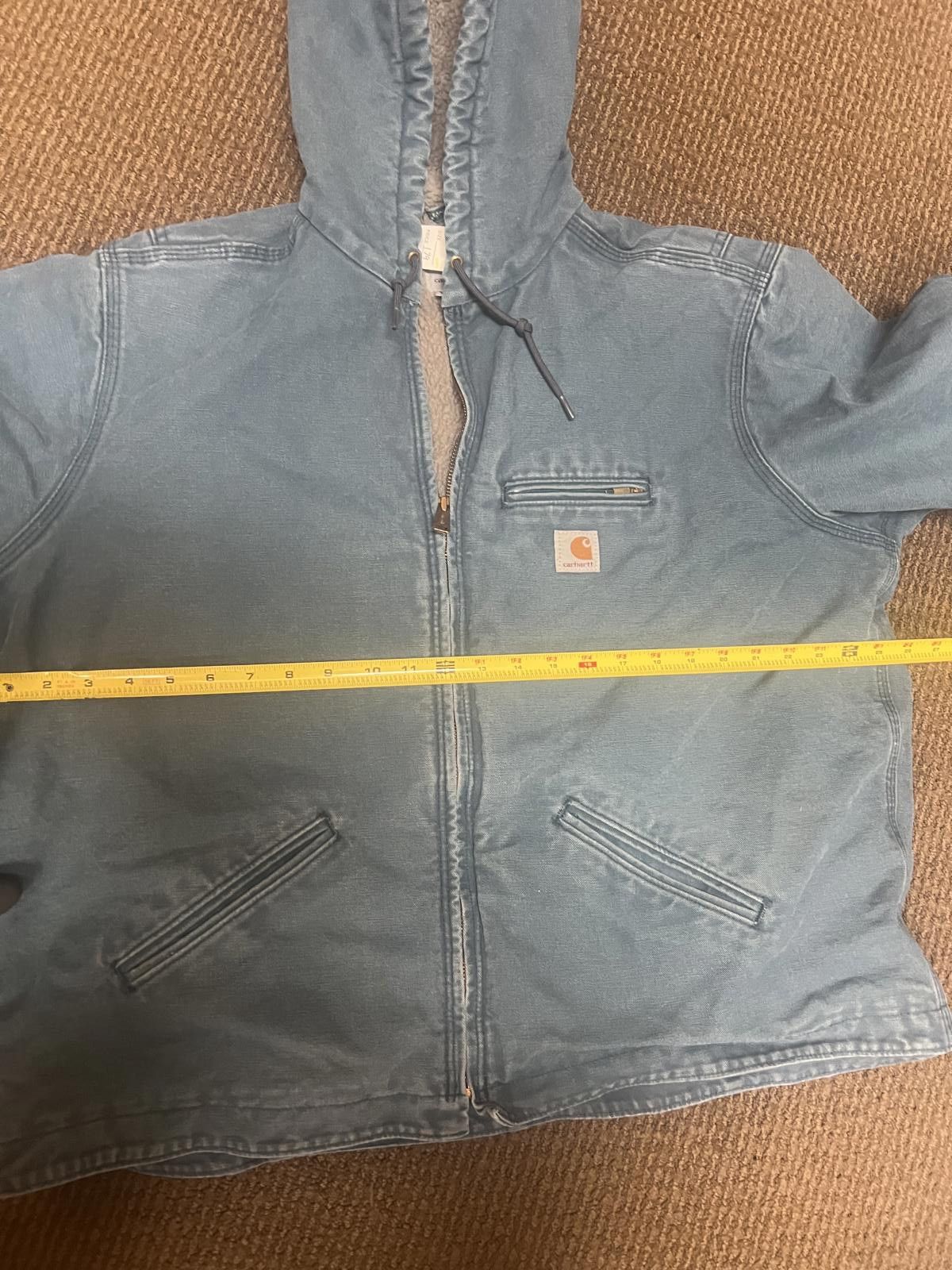 Carhartt Carhart light blue L -XL j130 Size US L / EU 52-54 / 3 - 3 Thumbnail