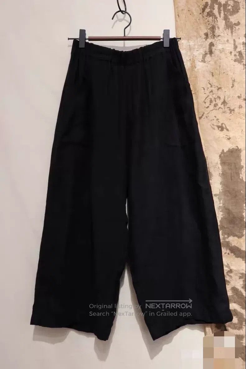 Issey Miyake Issey Miyake size:M Pure Linen Wide-leg Pants Size US 26 / EU 42 - 1 Thumbnail