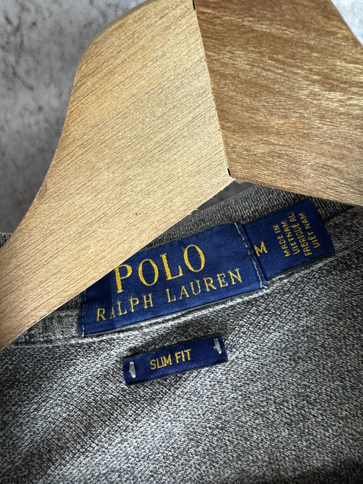 Polo Ralph Lauren Polo Ralph Lauren Grey Rugby Polo Shirt Longsleeve Vintage Size US M / EU 48-50 / 2 - 3 Thumbnail