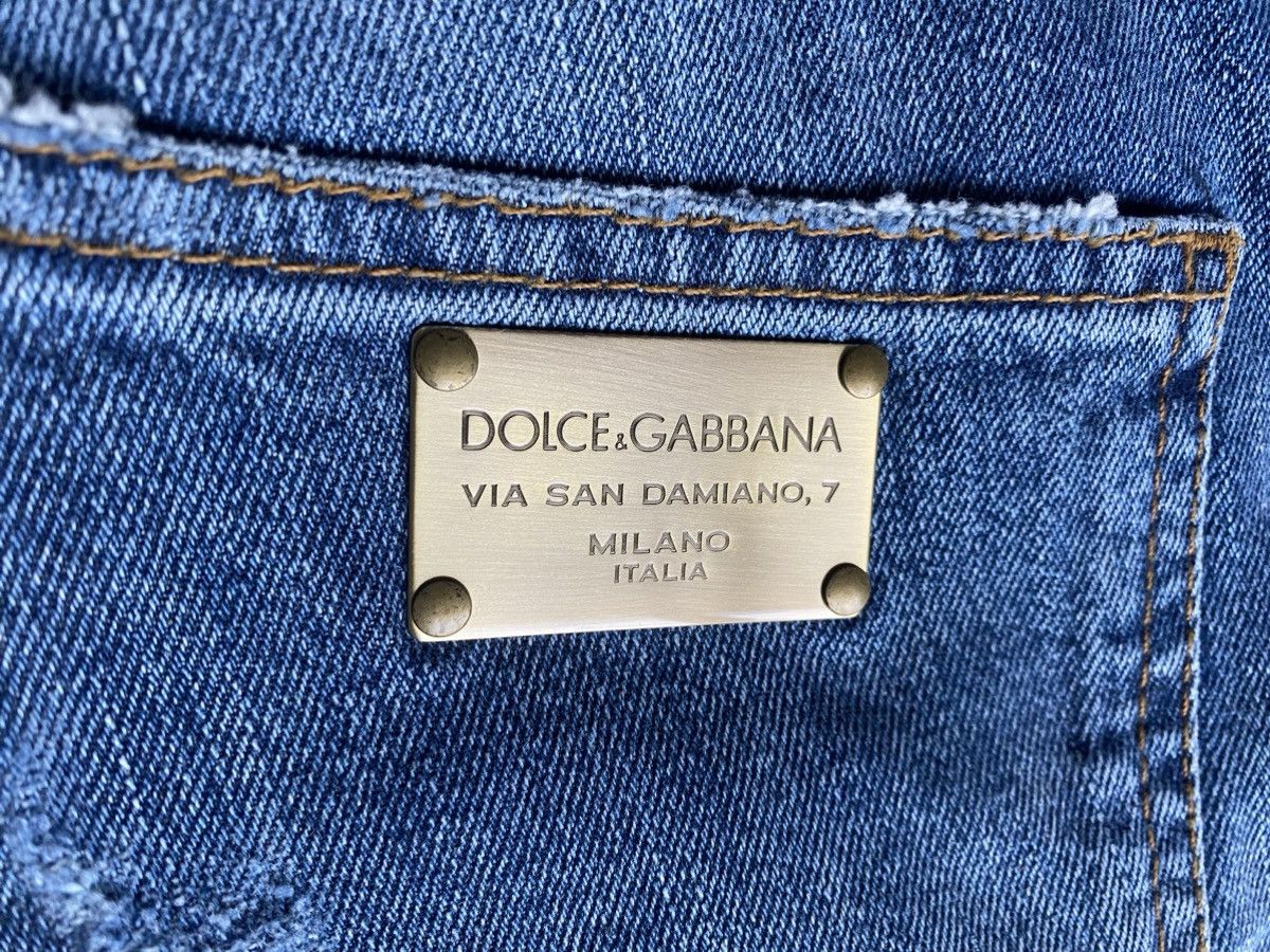 Dolce & Gabbana Dolce & Gabbana blue 6 pkt logo denim G3FBTP 56 NWT Size US 40 / EU 56 - 2 Thumbnail