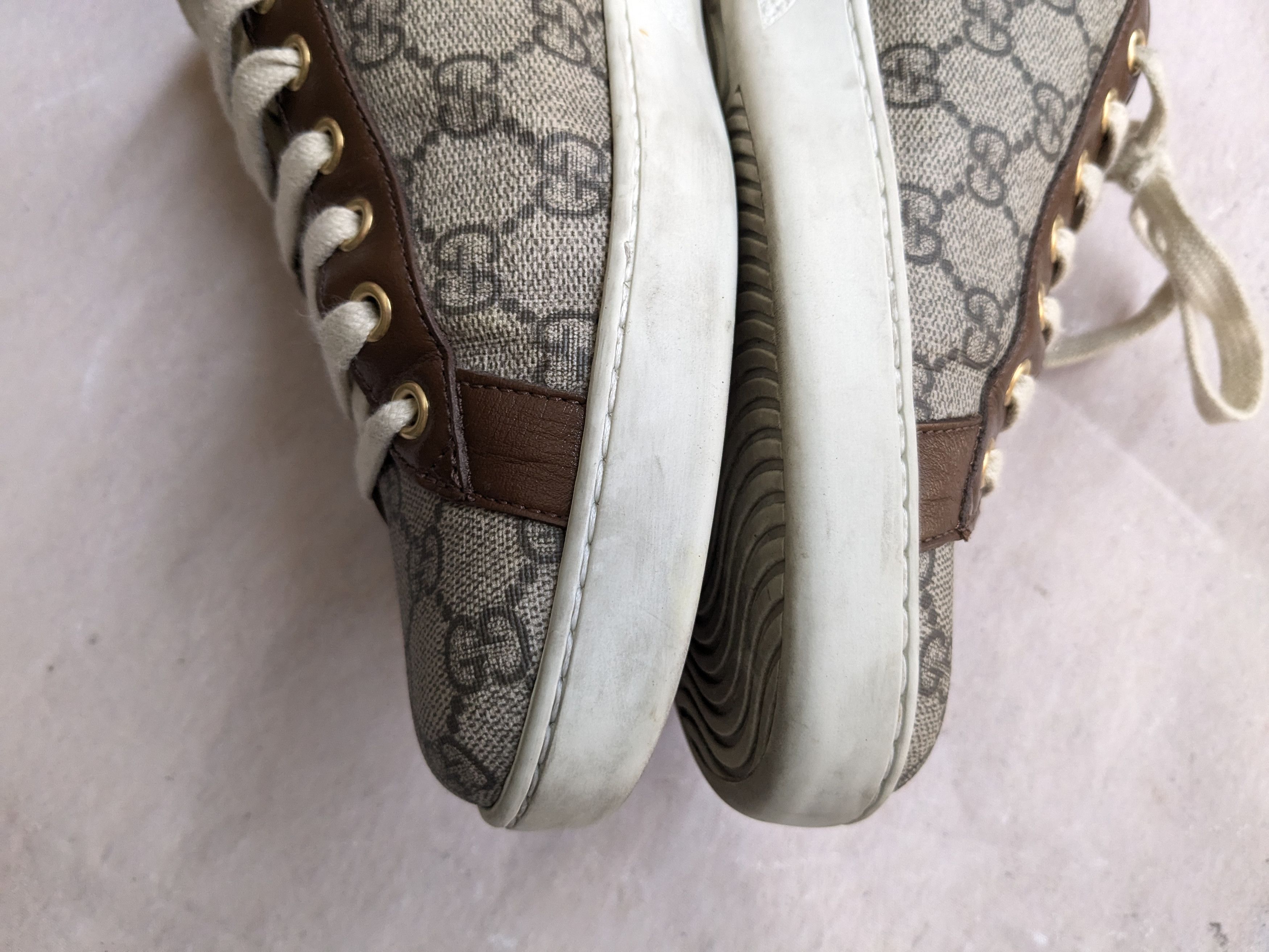 Gucci Gucci Ace Sneakers White 8.5 White Low Tops 636358 Size US 8.5 / EU 41-42 - 11 Thumbnail