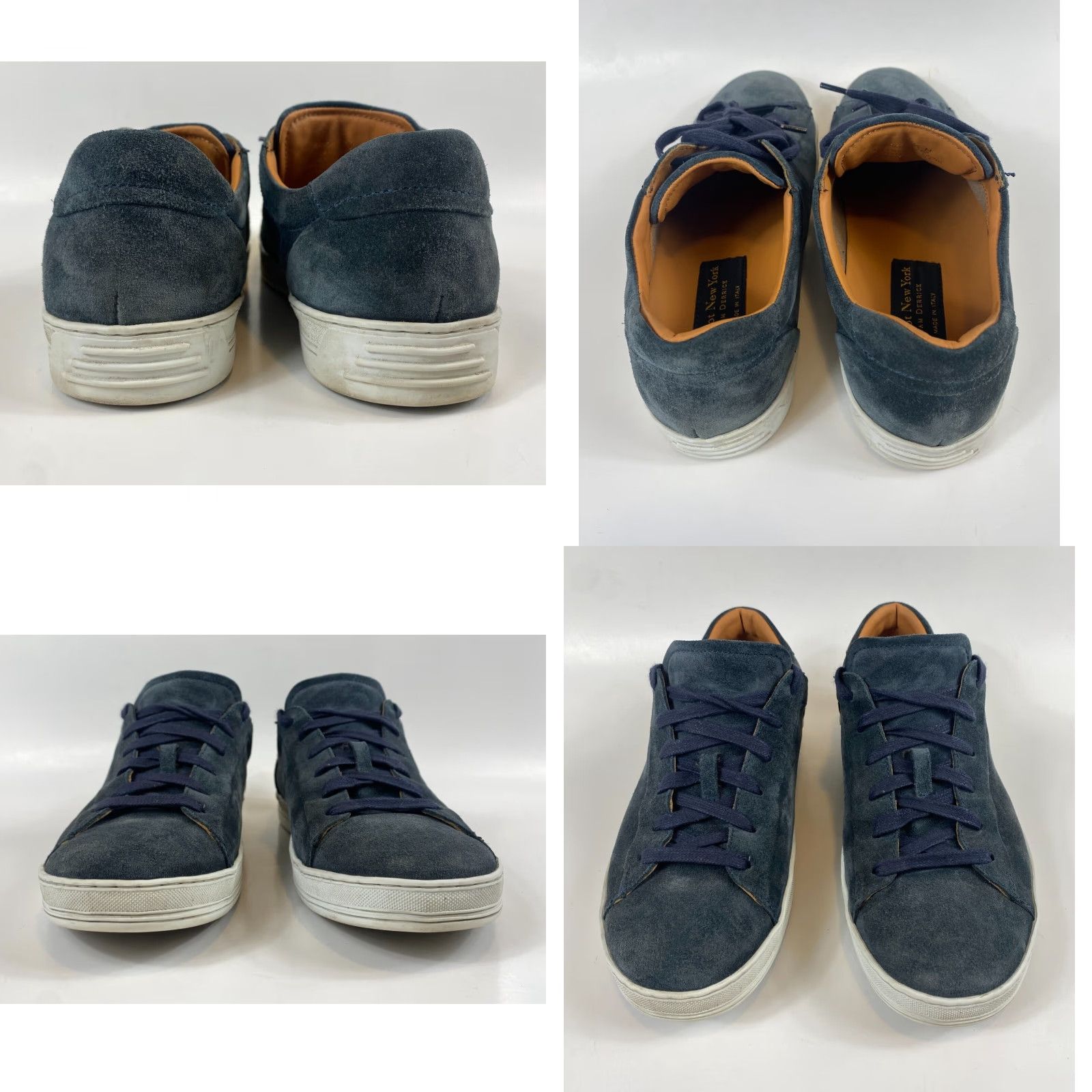 To Boot New York Too Boot New York Ranger Low-Top Sneakers Mens Navy Suede Made in Italy Size 7.5 M Size US 8 / EU 41 - 8 Thumbnail
