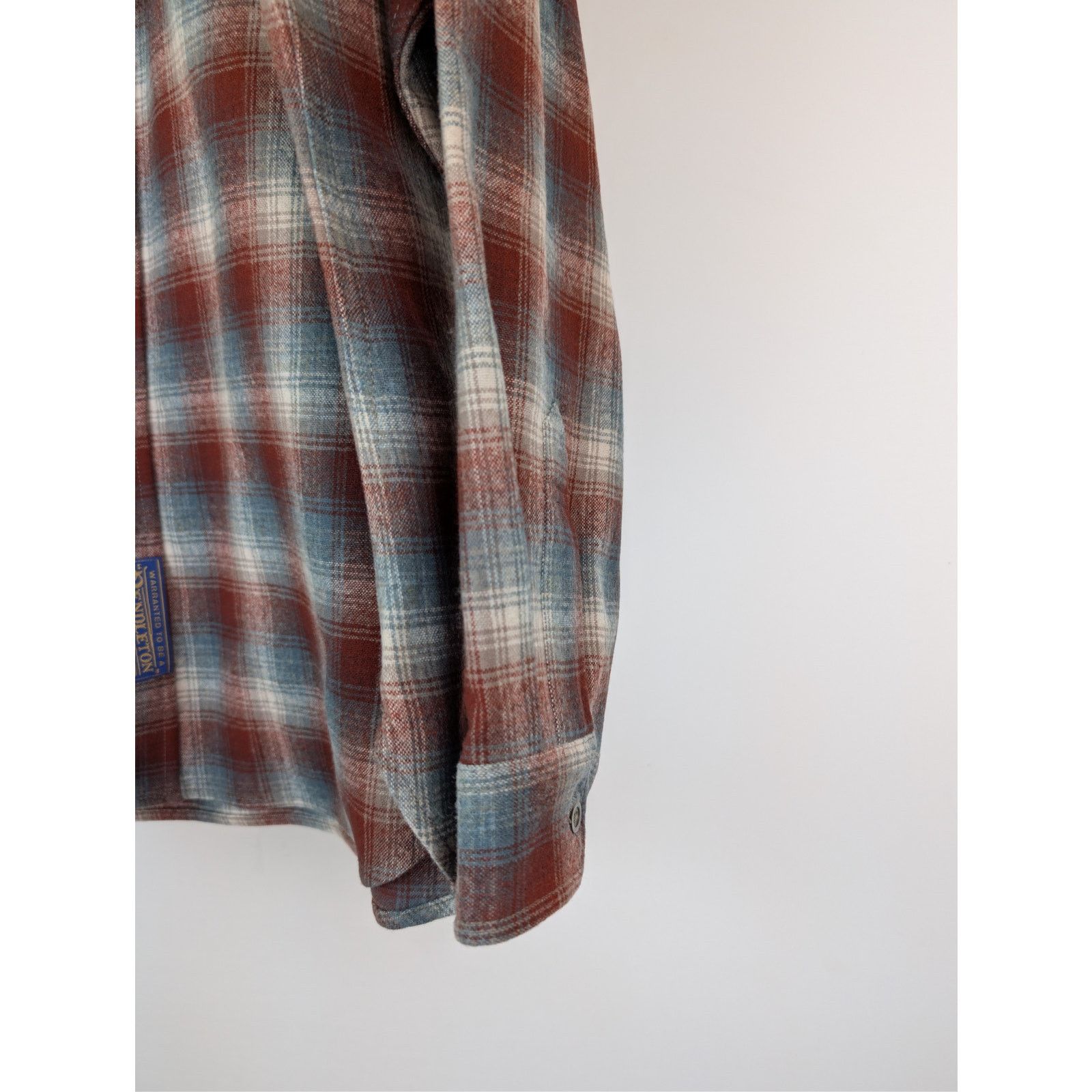 Maison Margiela × Pendleton o1rshd1 Pendleton Checked Wool Button up Shirt in Rust Size US S / EU 44-46 / 1 - 6 Thumbnail