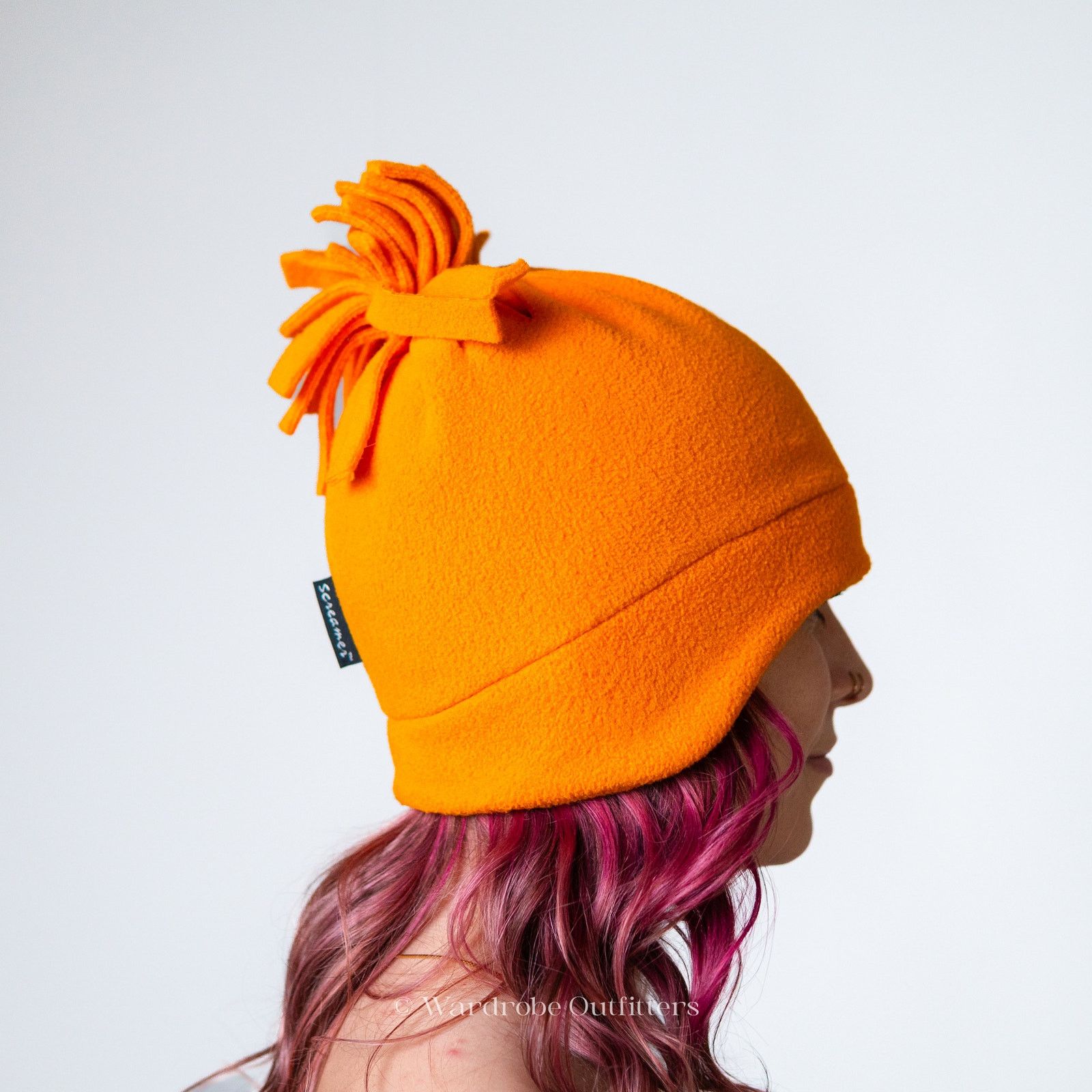 Vintage RARE Vintage 90 Screamer Fleece Snowboarding Ski Hat PomPom Size ONE SIZE - 7 Thumbnail