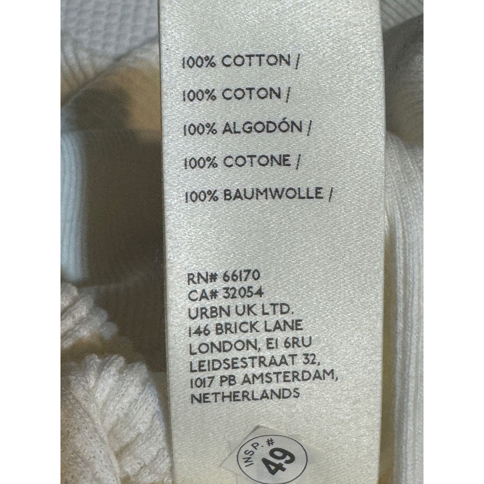 Free People Free People Santa Clara Thermal Henley in Alabaster Medium Size M / US 6-8 / IT 42-44 - 5 Thumbnail