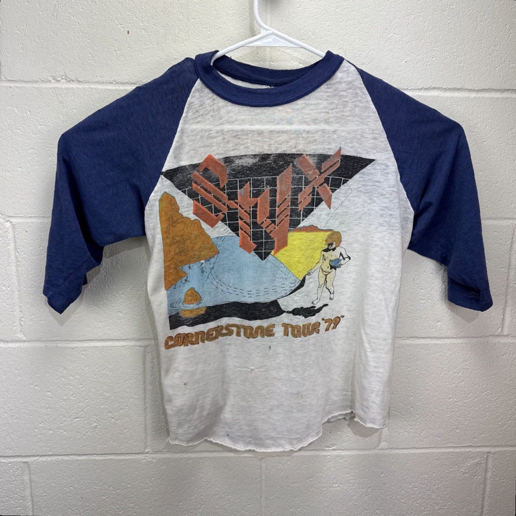 Vintage VINTAGE Styx Concert T Shirt Cornerstone Tour 1979 White M Mens Size US M / EU 48-50 / 2 - 2 Thumbnail
