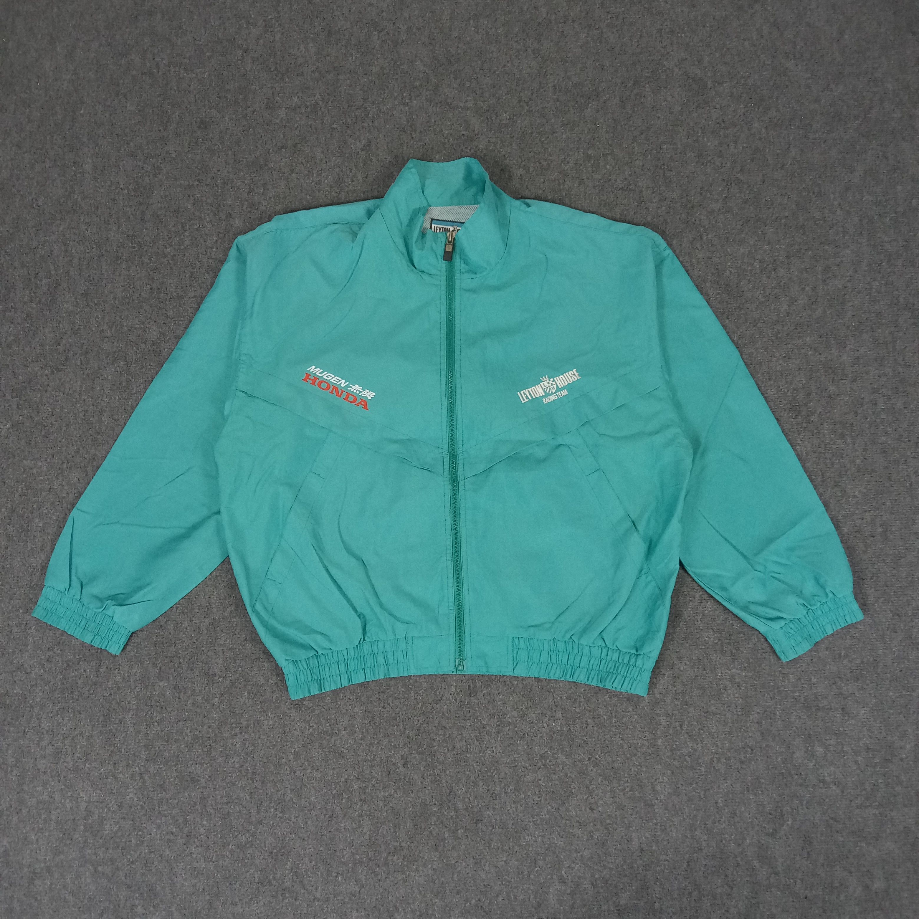 Honda × Vintage Mugen Honda Japanese Racing Team Custom Art Jacket Size US XL / EU 56 / 4 - 3 Thumbnail