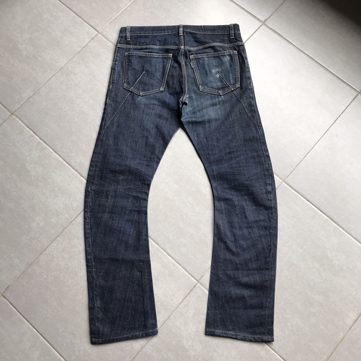Attachment × Kazuyuki Kumagai Attachment Black Attachment J cut indigo Denim Size US 32 / EU 48 - 8 Thumbnail