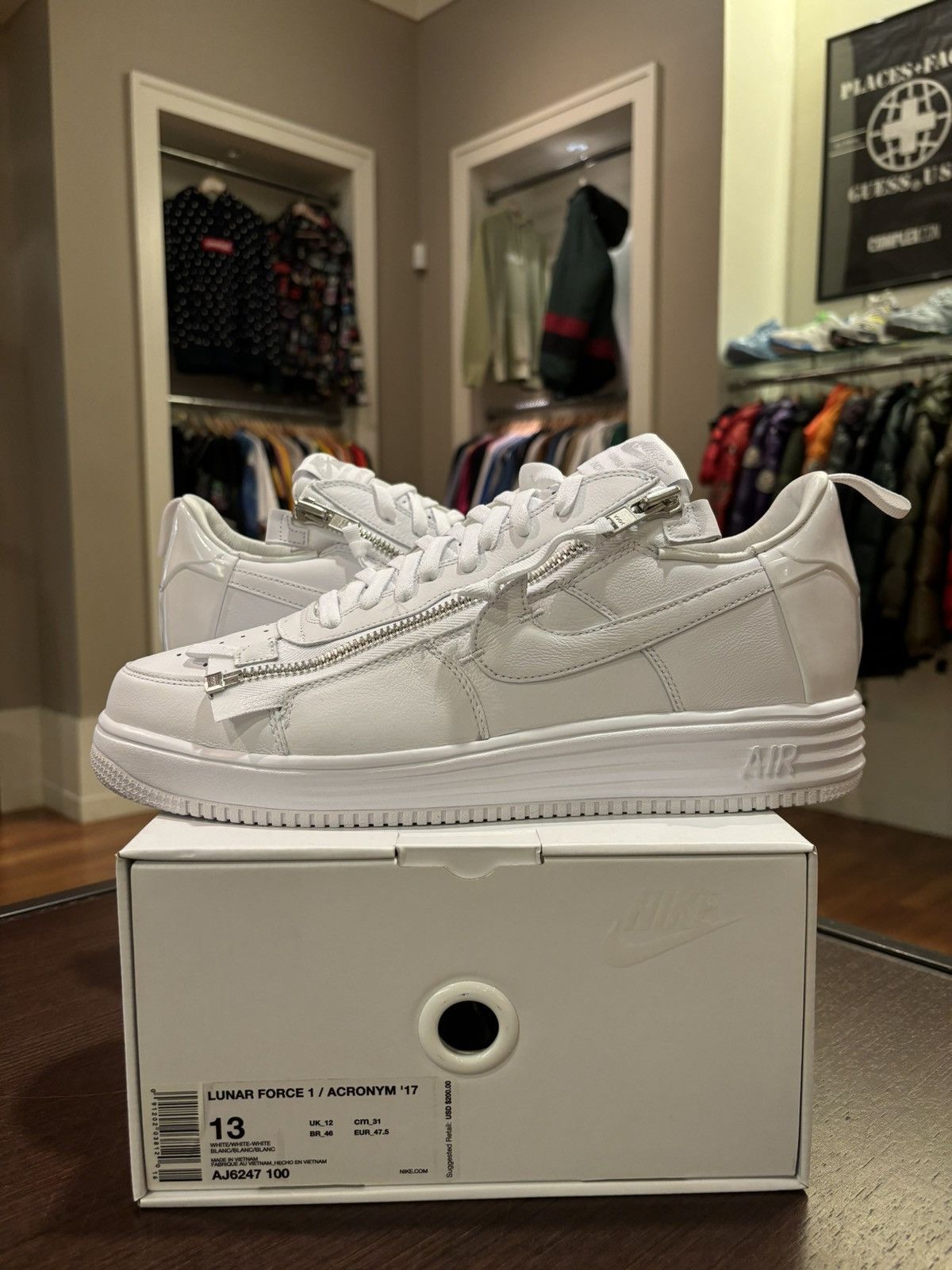 Acronym × Nike Nike Lunar Force 1 Low Acronym (AF100) | Grailed