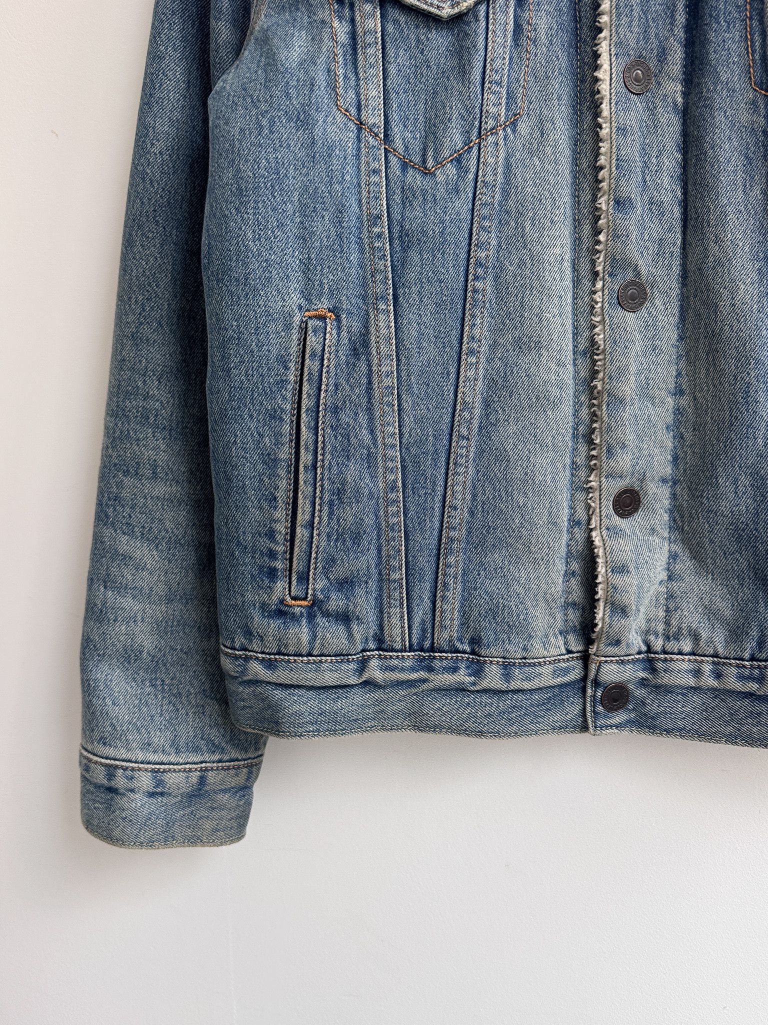 Levi's Levi's Sherpa Denim Jacket Size US S / EU 44-46 / 1 - 5 Thumbnail