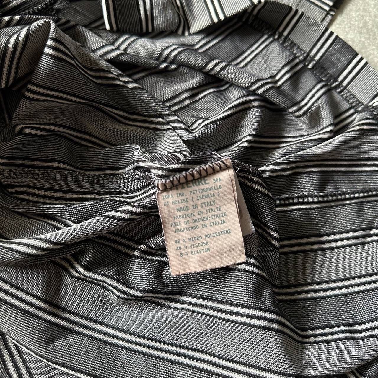 Versace × Vintage RARE GIANNI VERSACE SHIRT STRIPED FLANNEL MEDUZA Jellyfish Size US L / EU 52-54 / 3 - 5 Thumbnail