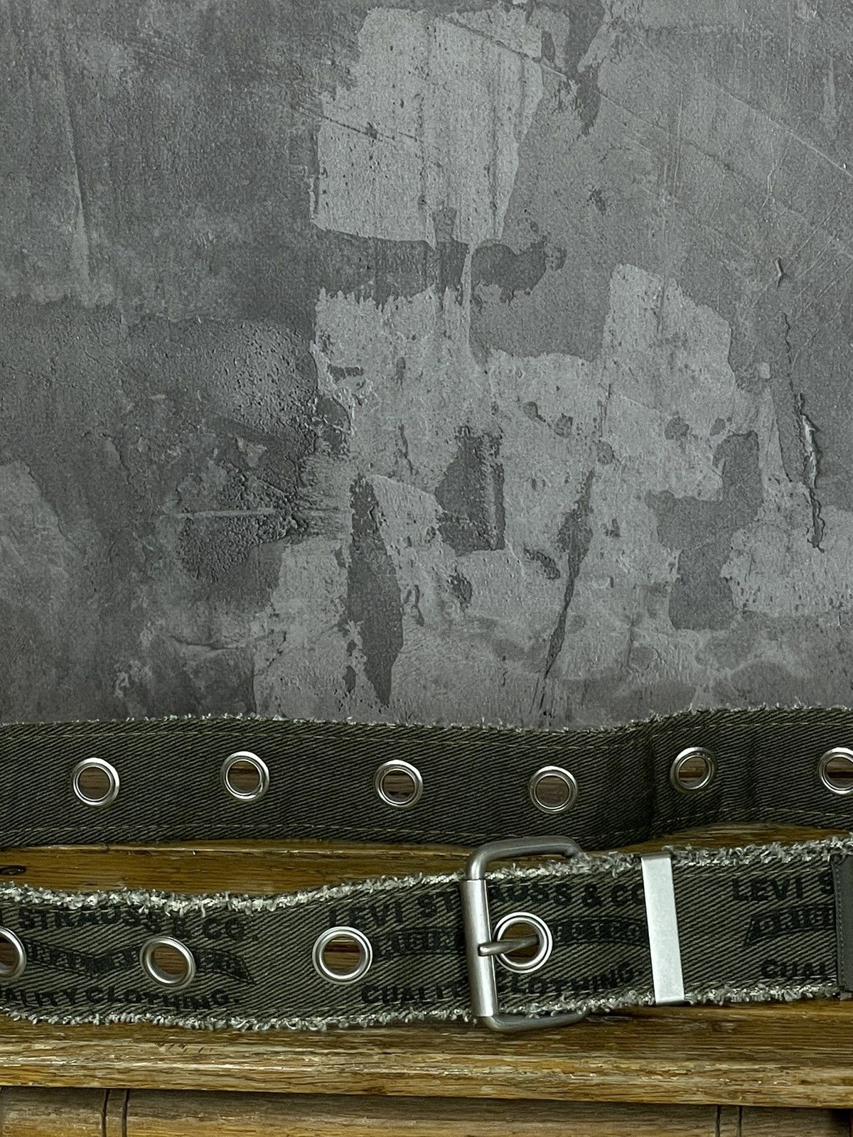 Japanese Brand × Vintage Levis Vintage Y2K Distressed Military Y2K Japan Belt Size ONE SIZE - 4 Thumbnail