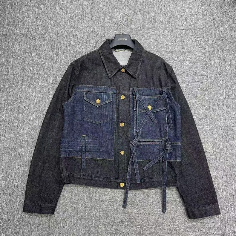 Louis Vuitton Louis Vuitton Bow-paneled denim jacket 2501-Nextarrow Size US M / EU 48-50 / 2 - 3 Thumbnail