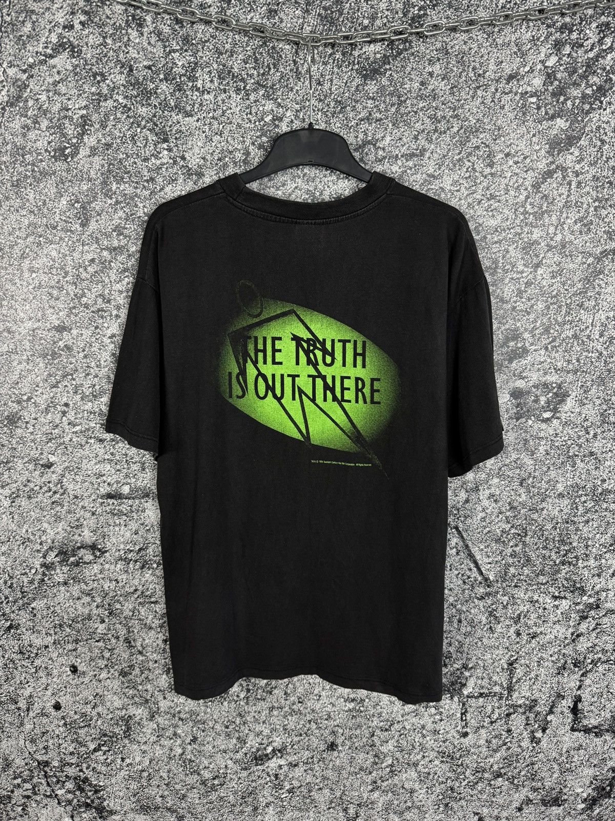 Vintage 1994 The X-Files The Truth Is Out There Single Stitch Tee Size US XL / EU 56 / 4 - 9 Thumbnail