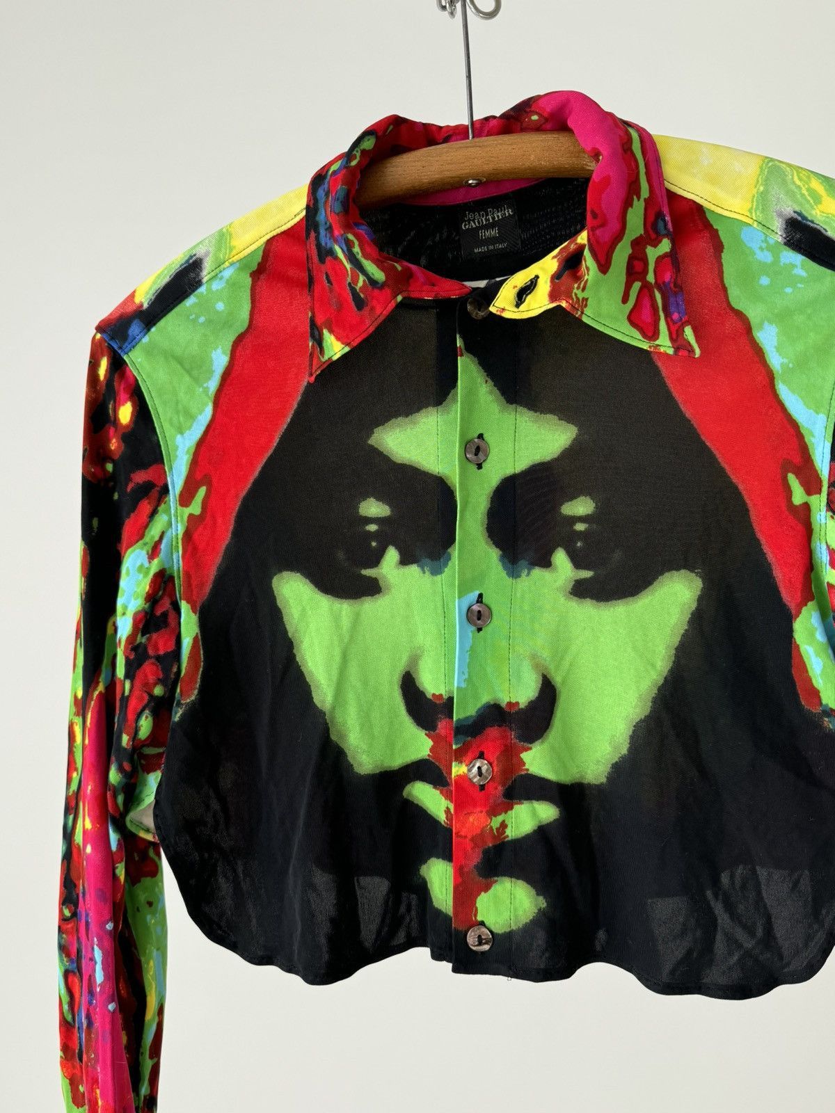 Jean Paul Gaultier × Vintage Archive SS00 Jean Paul Gaultier Femme ‘Psychedelic’ Suit Size S / US 4 / IT 40 - 2 Thumbnail