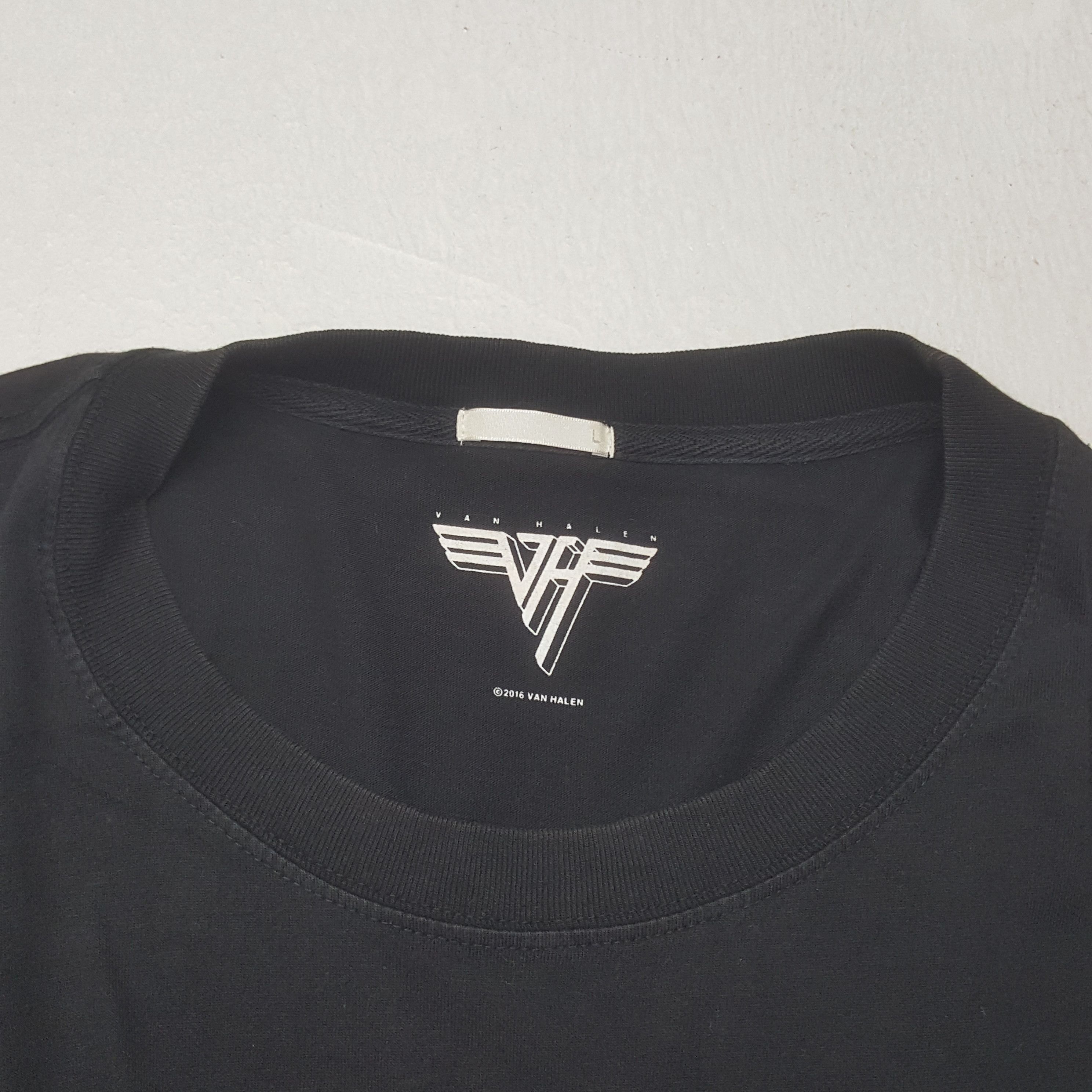 Band Tees Vintage Van Halen X GU Rock Band T-shirt RR19 Size US L / EU 52-54 / 3 - 4 Thumbnail
