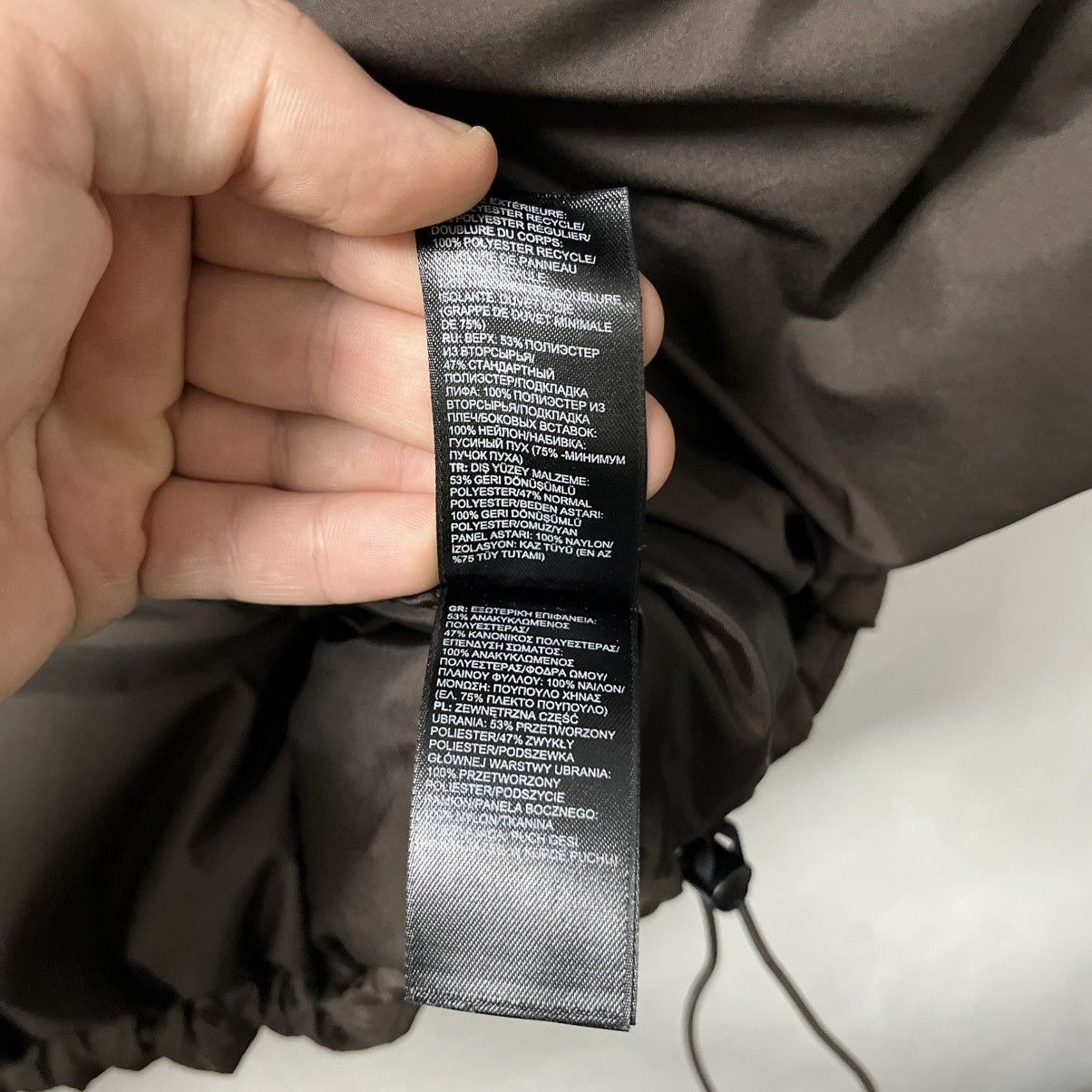 The North Face Brown The North Face 700 Puffer Vest Gilet Down TNF Size US S / EU 44-46 / 1 - 14 Thumbnail