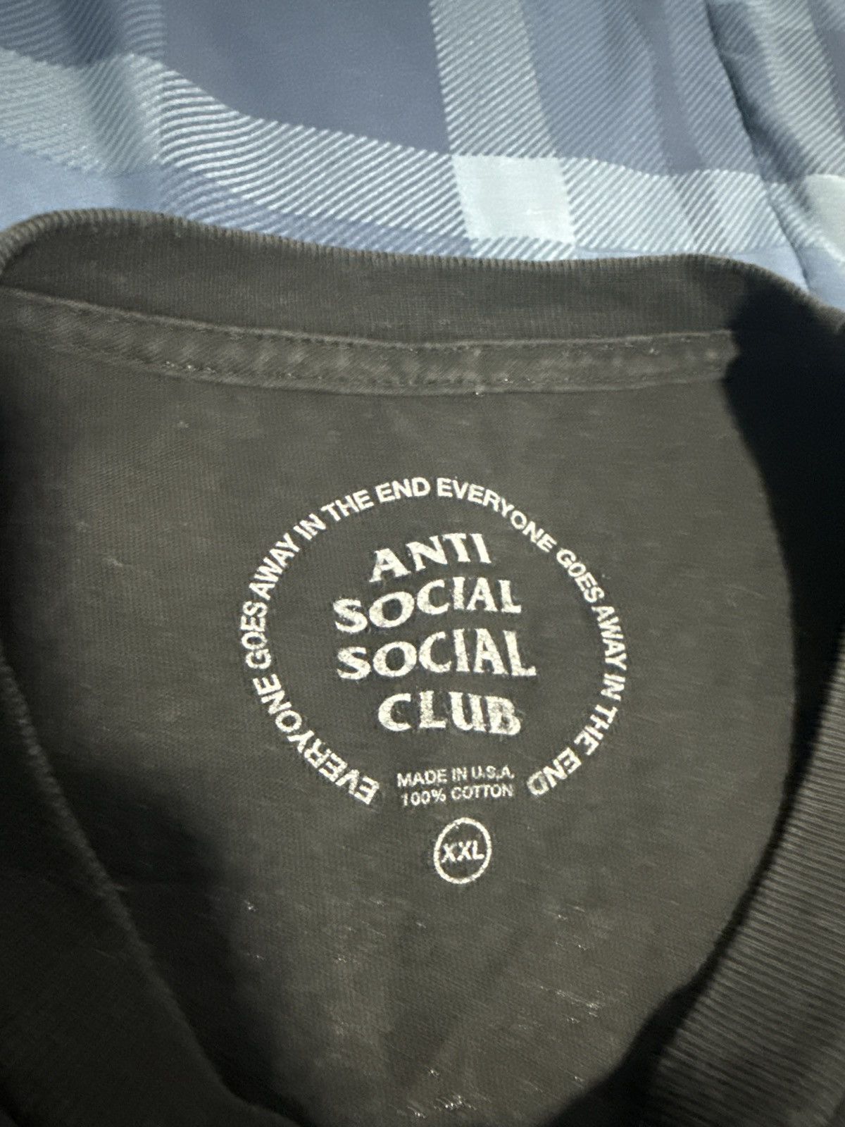 Anti Social Social Club × Fragment Design Anti Social Social Club x Fragment Tee Size US XXL / EU 58 / 5 - 4 Thumbnail