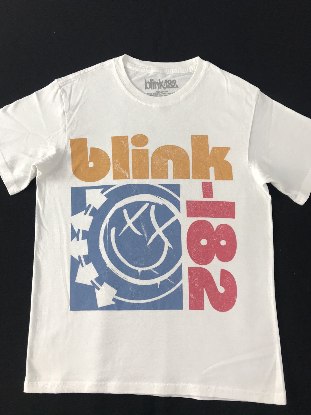 Band Tees Blink-182 Band Tees Big Smiley Face Logo Printed T-shirt Size US S / EU 44-46 / 1 - 3 Thumbnail