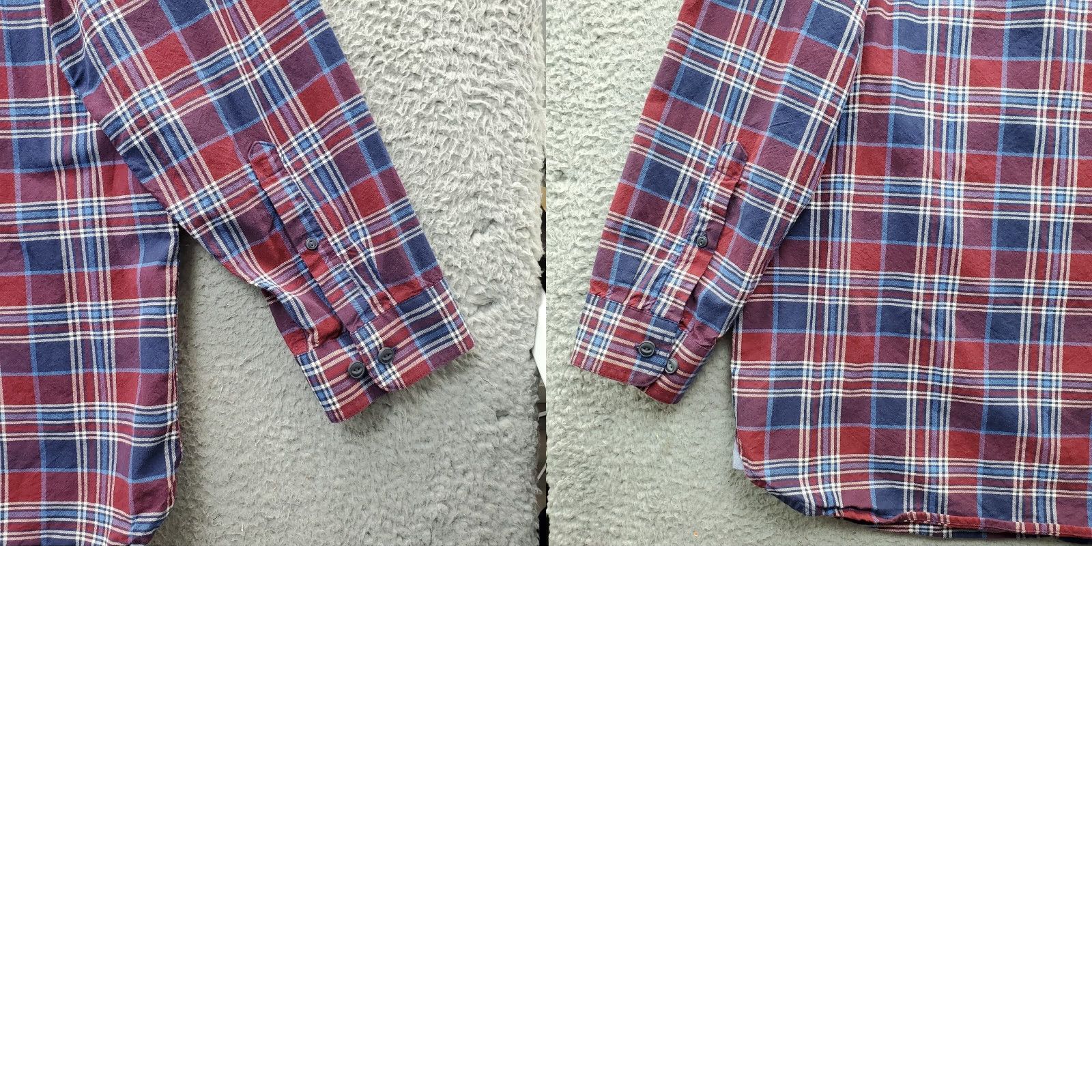Vintage L.L. Bean Shirt Men XXL Tall Multi Plaid Button-Up Pocket Detail Traditional Fit Button-Down Collared Long Sleeve Casual Travel Outdoor Size US XXL / EU 58 / 5 - 8 Thumbnail
