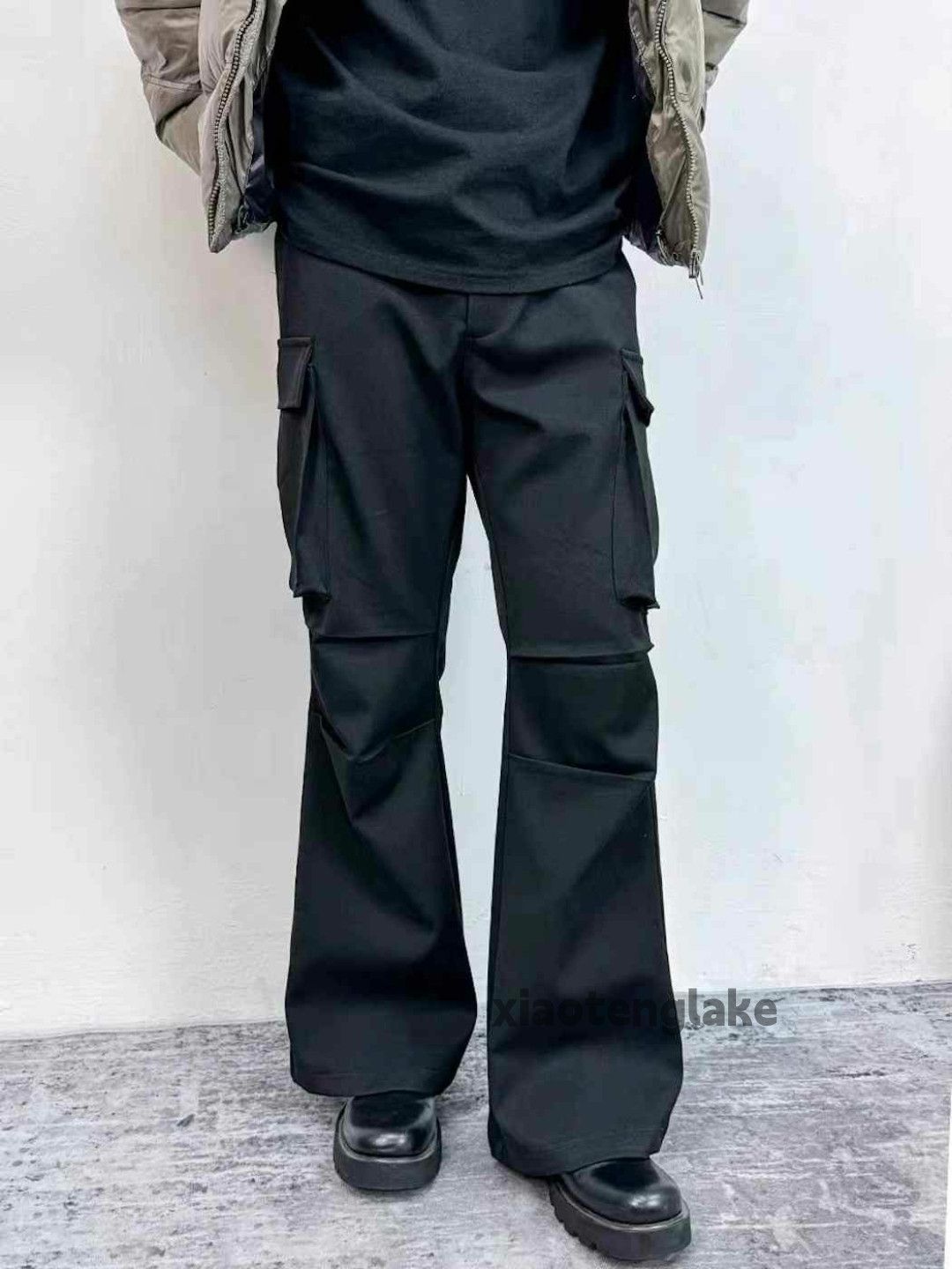 Designer × Japanese Brand × Vintage pleated utility outdoor dance yuppie cargo pants Size US 30 / EU 46 - 4 Thumbnail