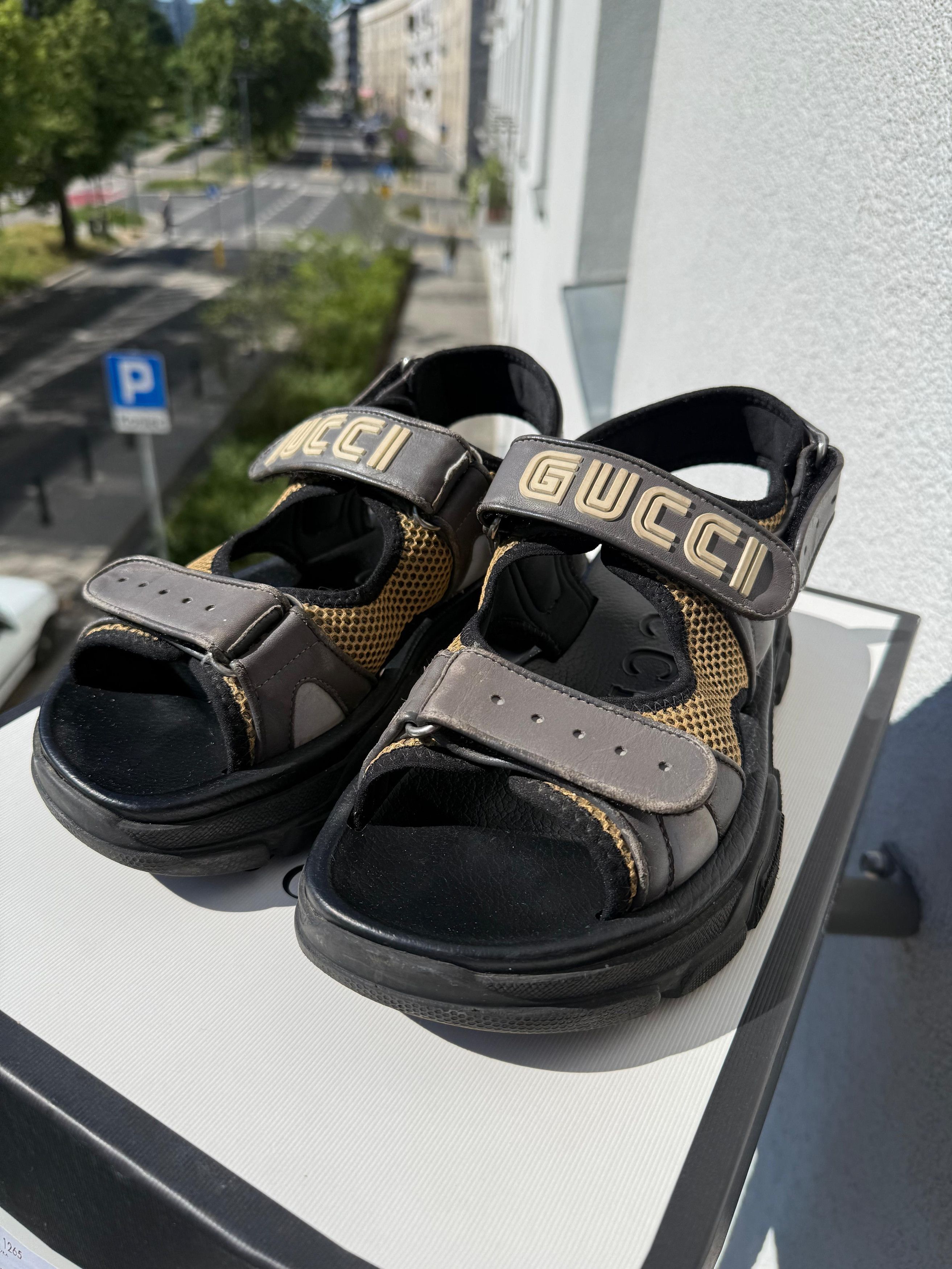 Gucci Gucci Nappa Pantoufle Sandals Flashtrek Size US 9.5 / EU 42-43 - 2 Thumbnail