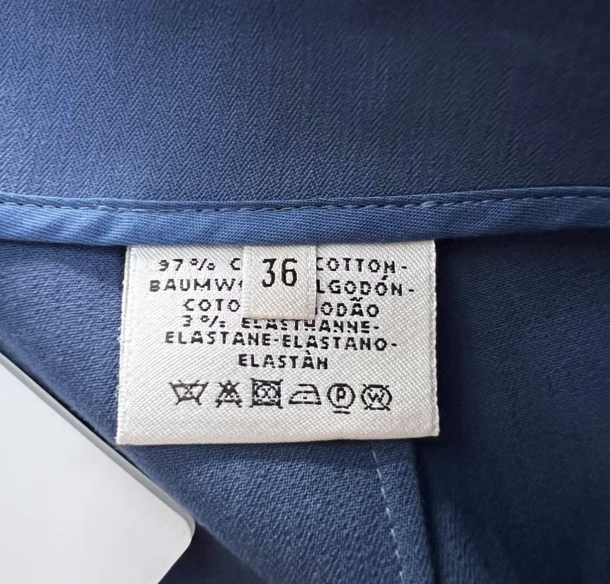 Hermes Hermès Blue Trousers J41 Size 26" / US 2 / IT 38 - 5 Thumbnail