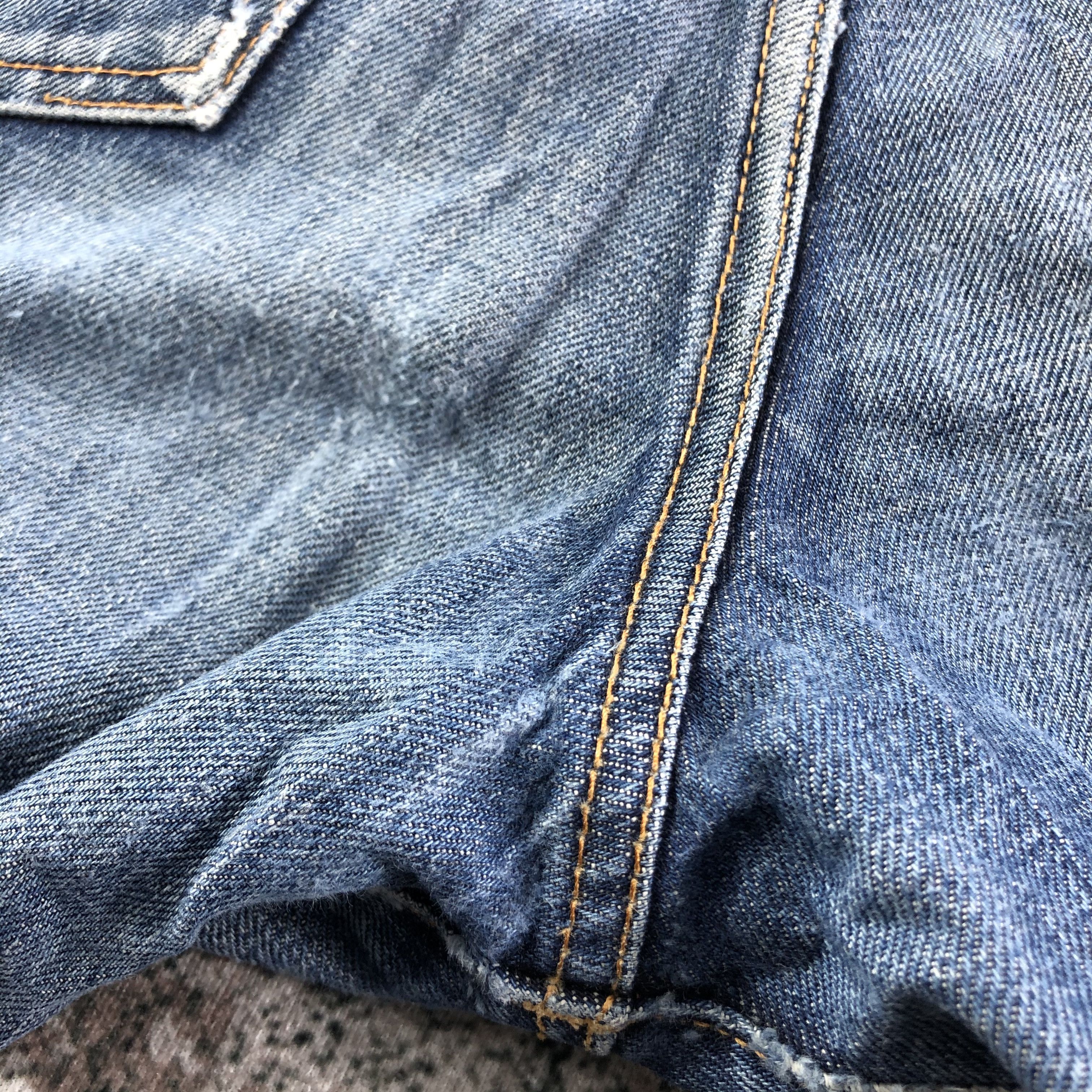 Edwin Vintage Edwin Jeans Faded Blue Flare Denim KJ1498 Size US 27 - 8 Thumbnail