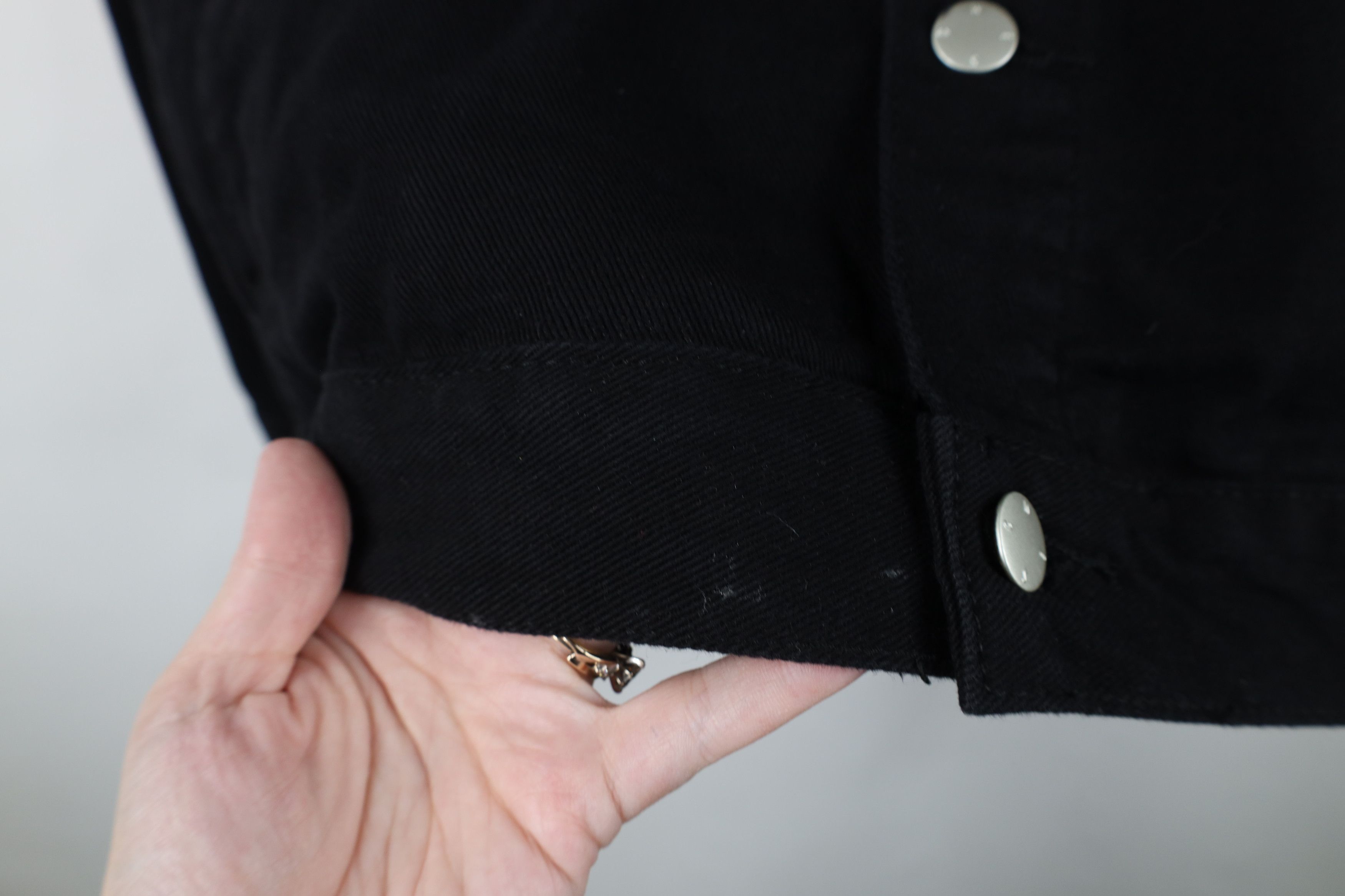 WeSC WESC Streetwear Happiness Smiley Face Denim Trucker Jacket Size US L / EU 52-54 / 3 - 7 Thumbnail