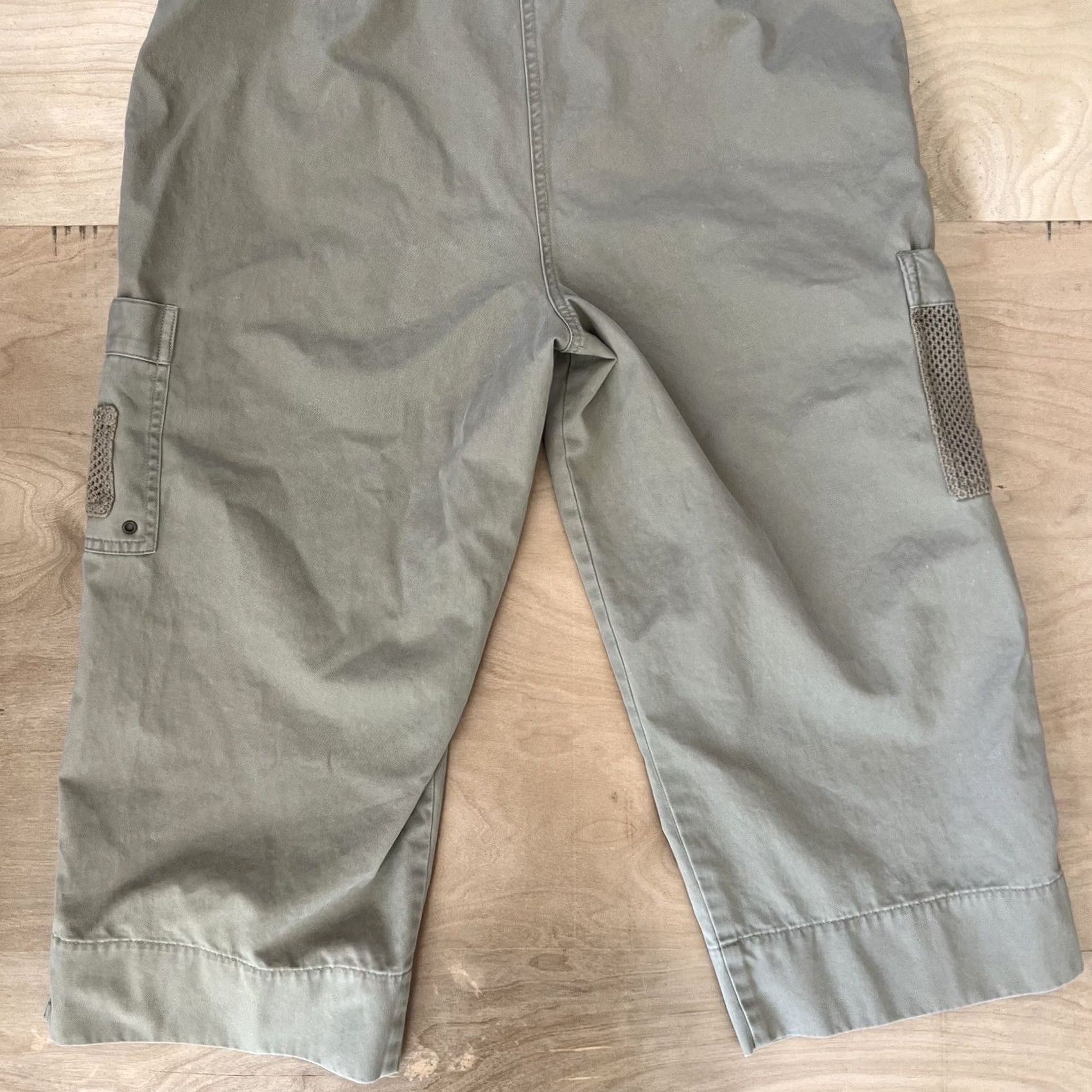 Ralph Lauren VINTAGE Lauren Ralph Lauren Military Cargo Pants Women's 14 Khaki Workwear RRL Safari Size 36" / US 14 / IT 50 - 7 Thumbnail