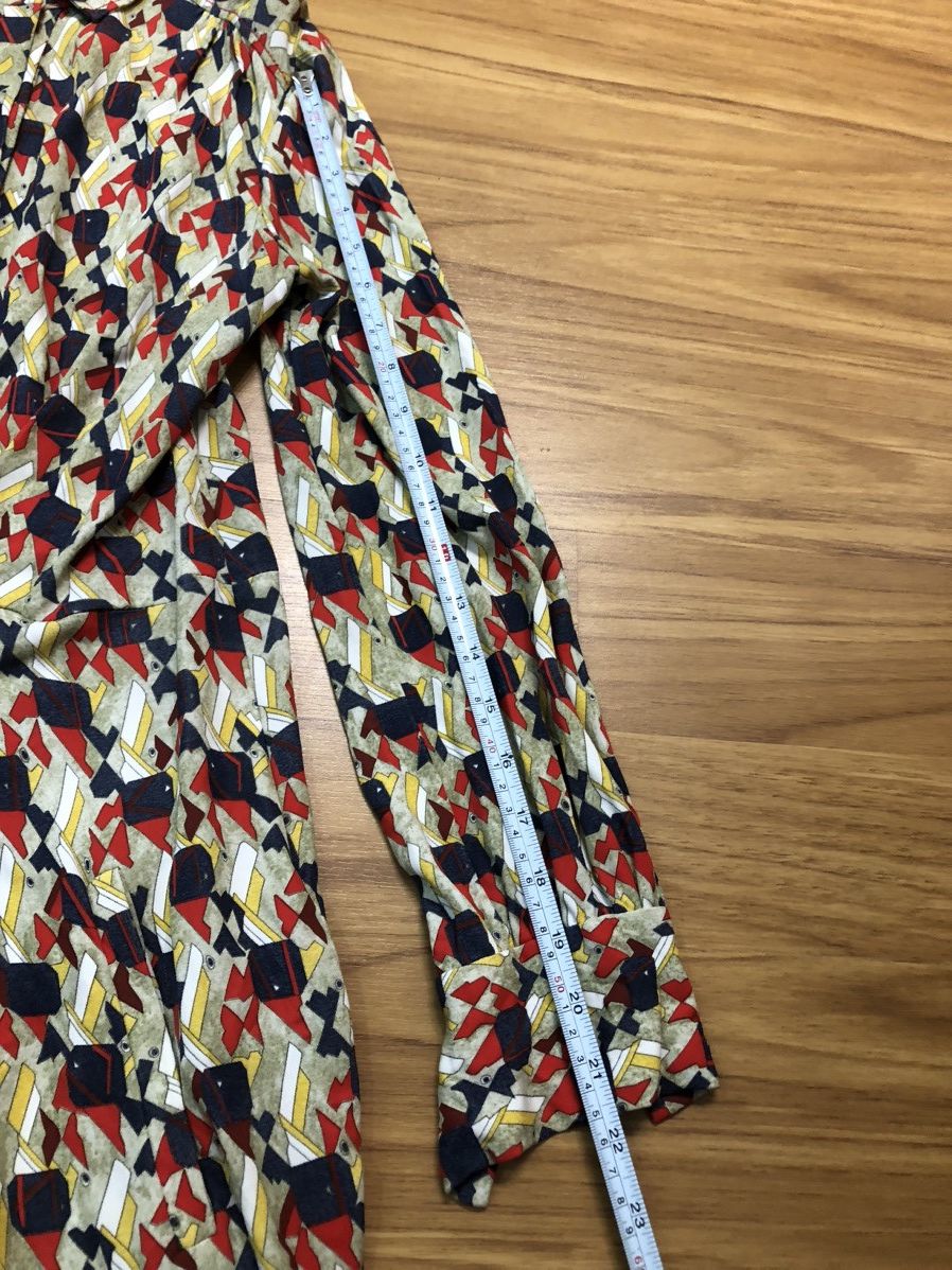 Balenciaga SS2011 Balenciaga Paris Exotic 100% Rayon Maxi Dress Size XS / US 0-2 / IT 36-38 - 14 Thumbnail
