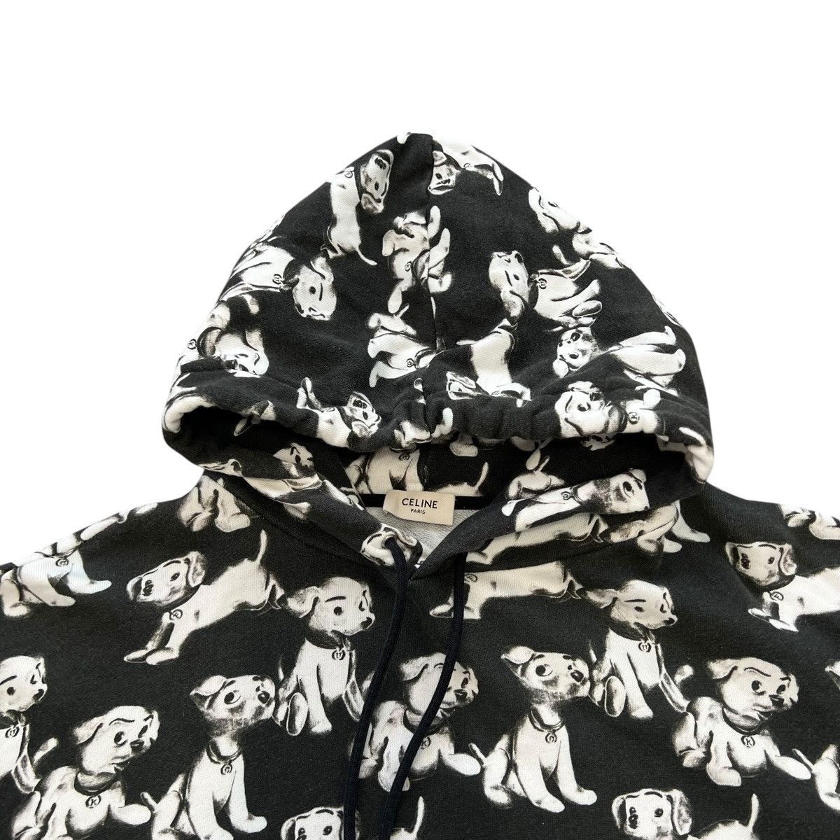 Celine × Hedi Slimane CELINE 2022SS HEDI SLIMANE AMY DORIAN Artist Print Hoodie Size US XS / EU 42 / 0 - 4 Thumbnail